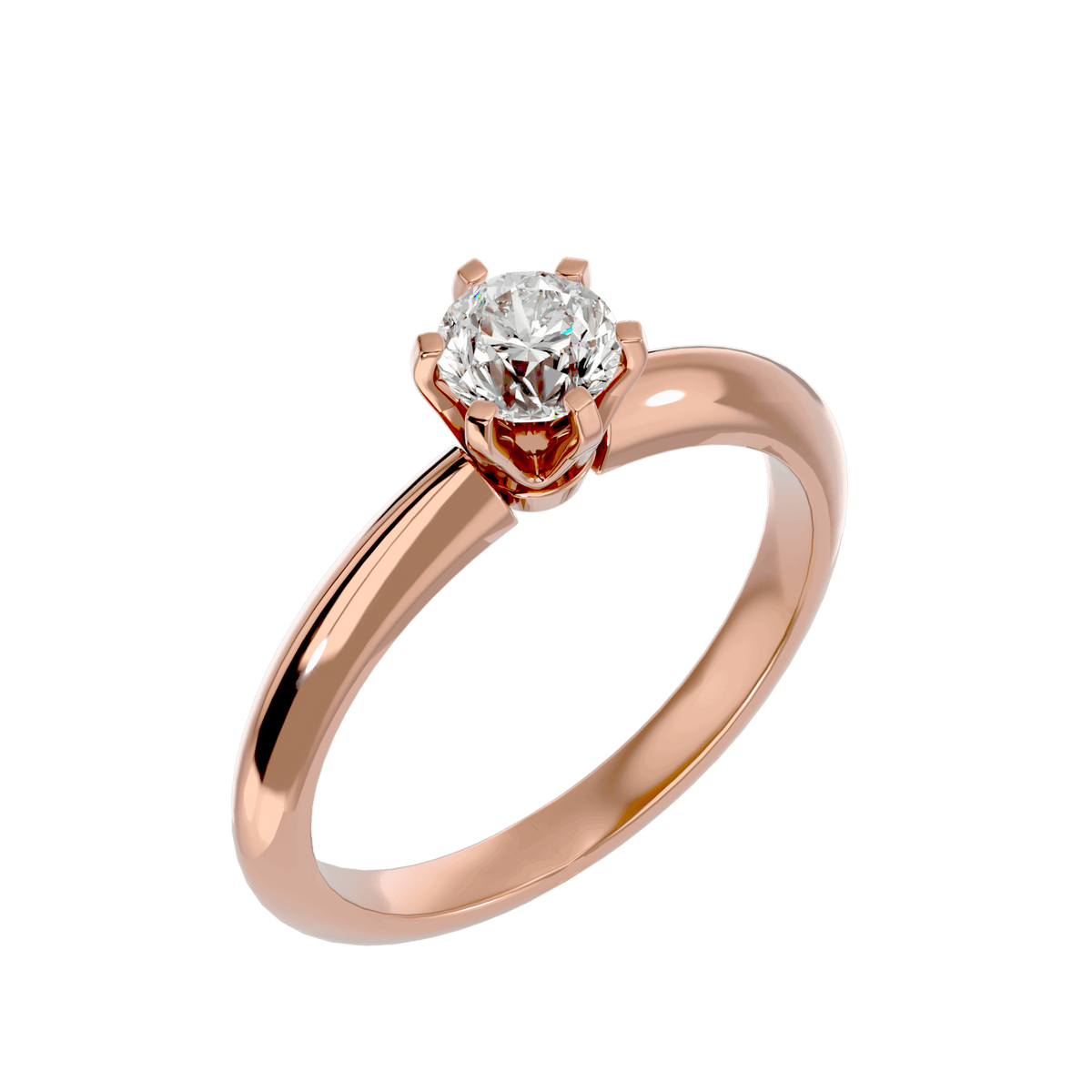 Ariel Single Solitaire Ring