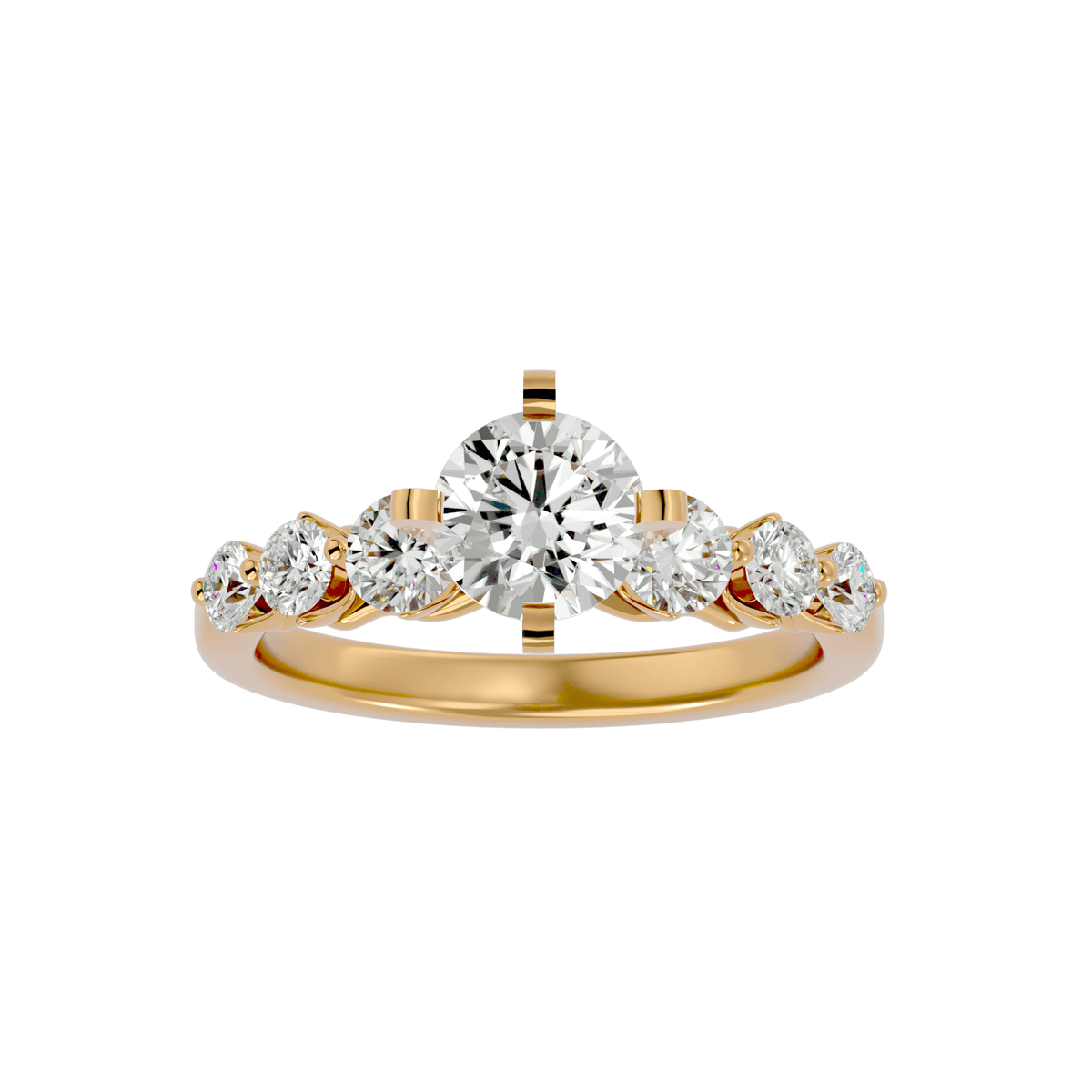 Alisha Diamond Solitaire Ring – product image 4