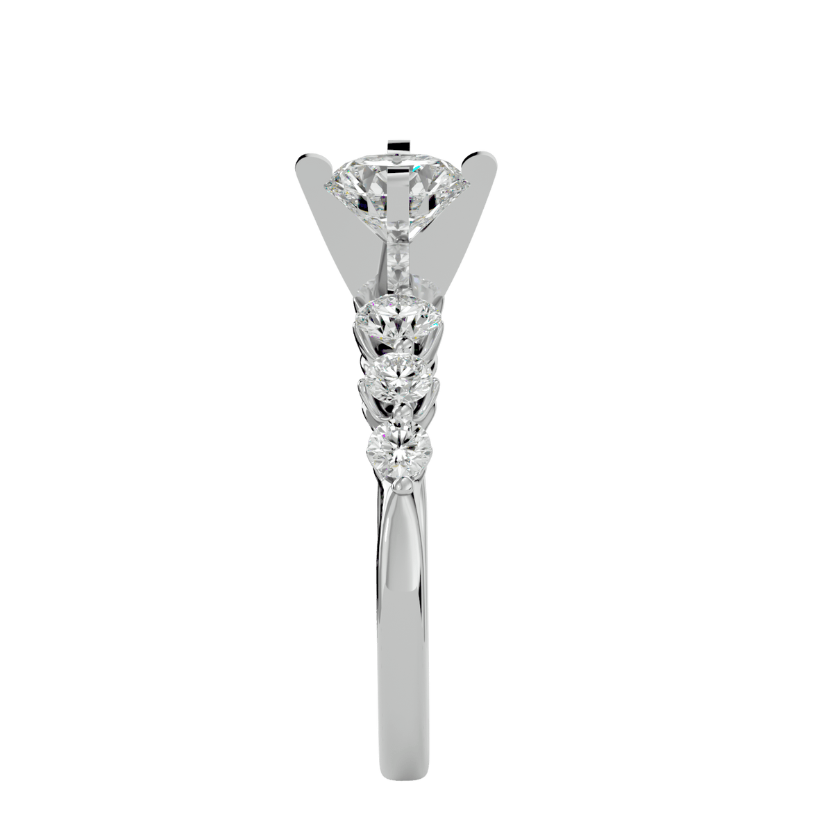 Alisha Diamond Solitaire Ring – product image 12