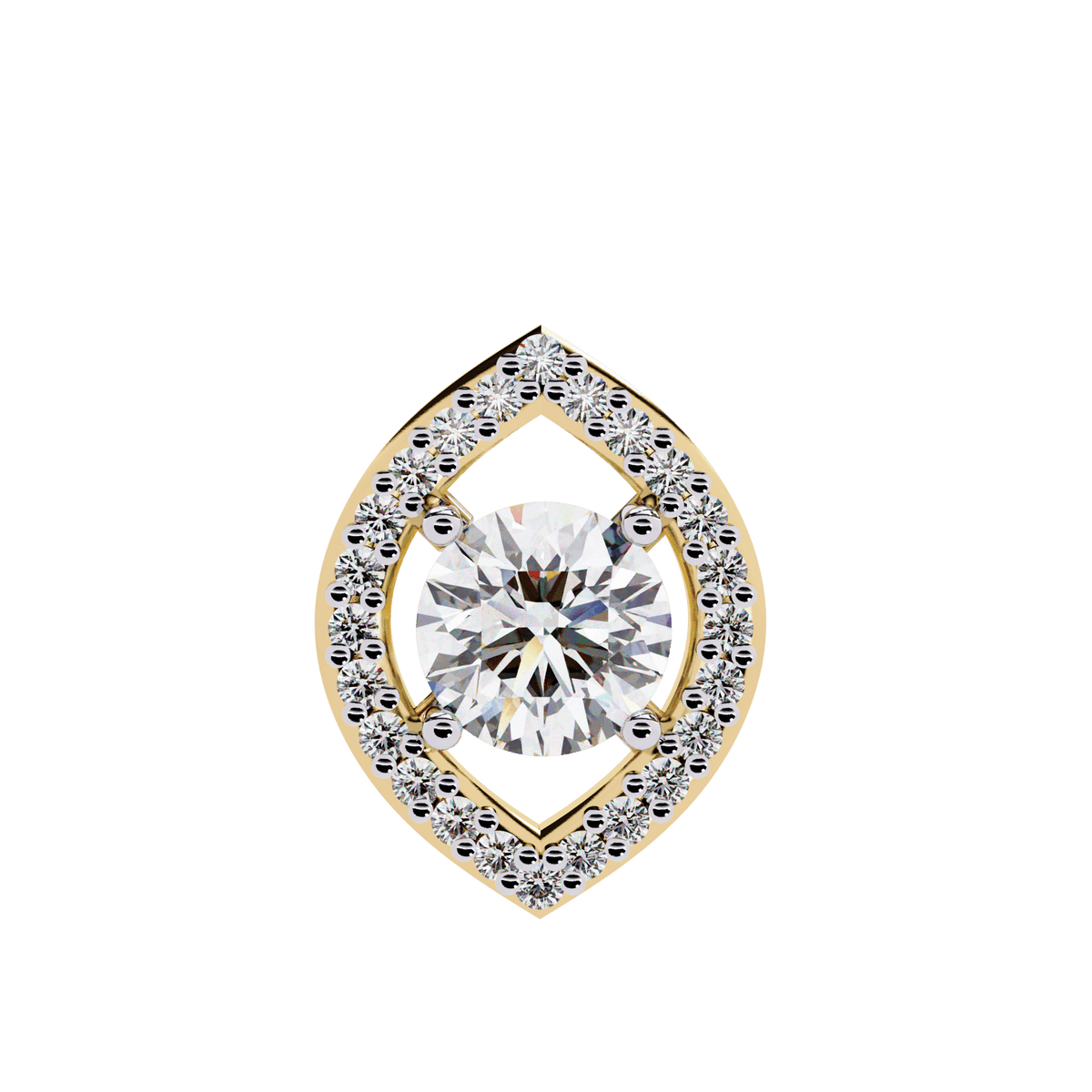 Allegra Diamond Pendant – product image 5