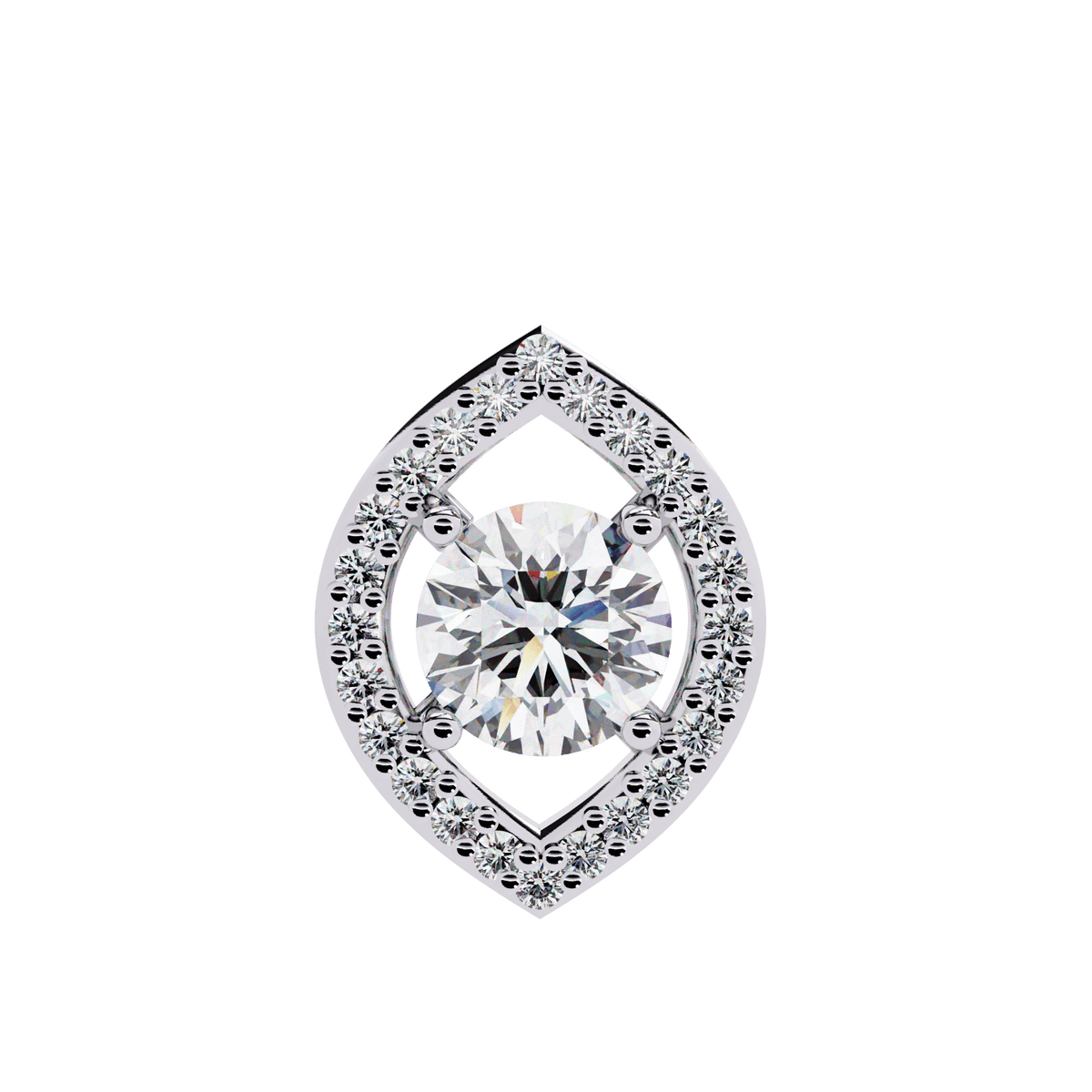 Allegra Diamond Pendant – product image 7