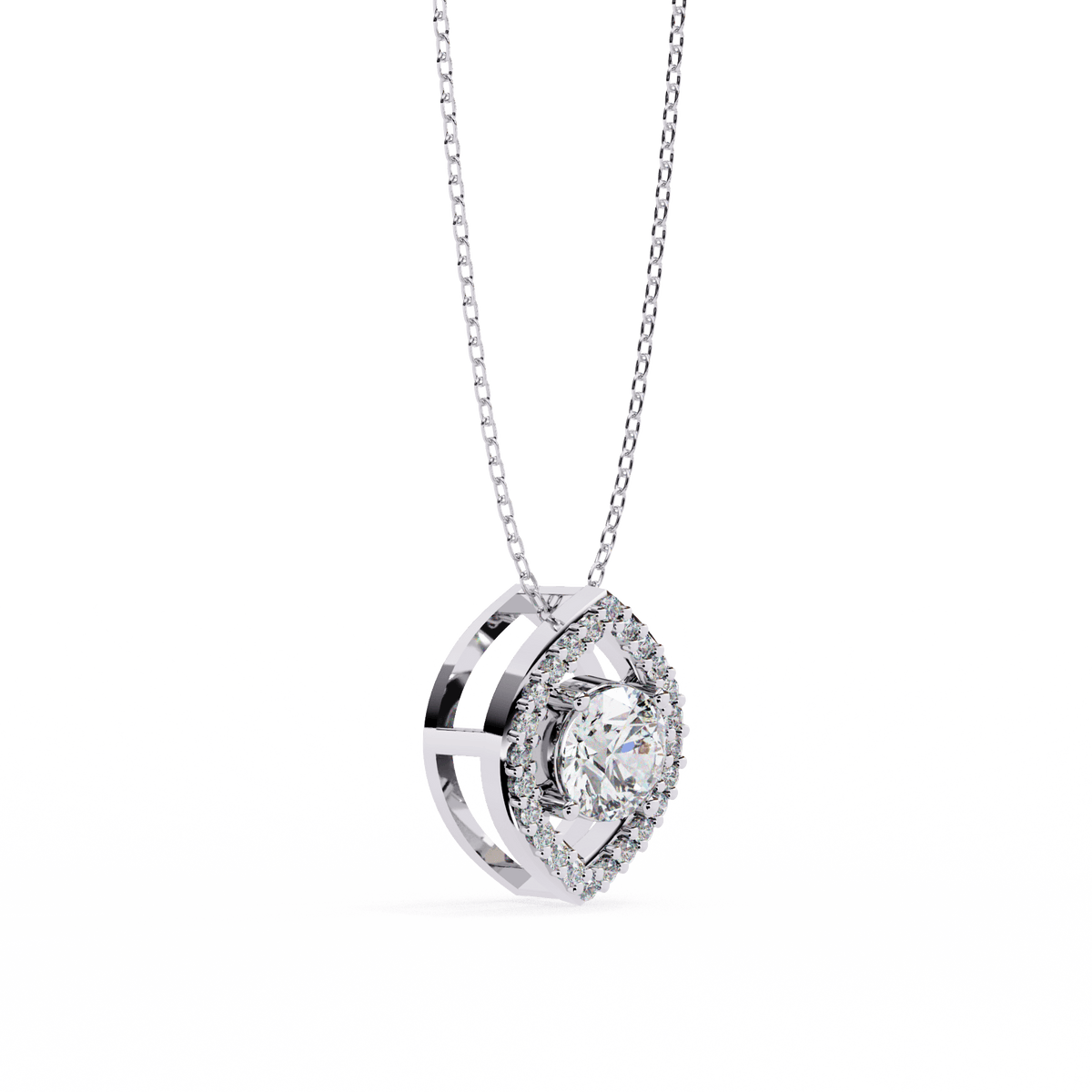 Allegra Diamond Pendant – product image 8