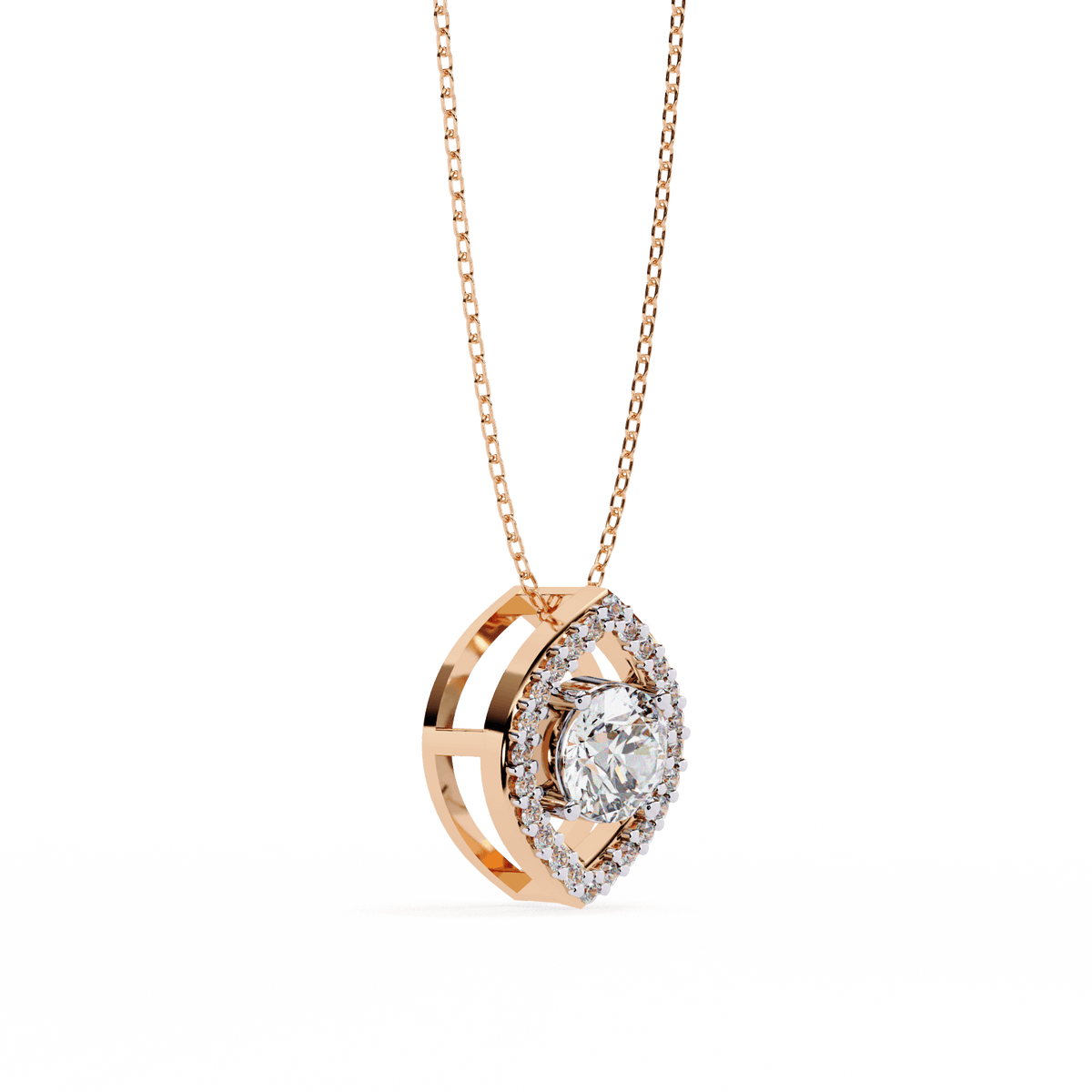 Allegra Diamond Pendant – product image 10