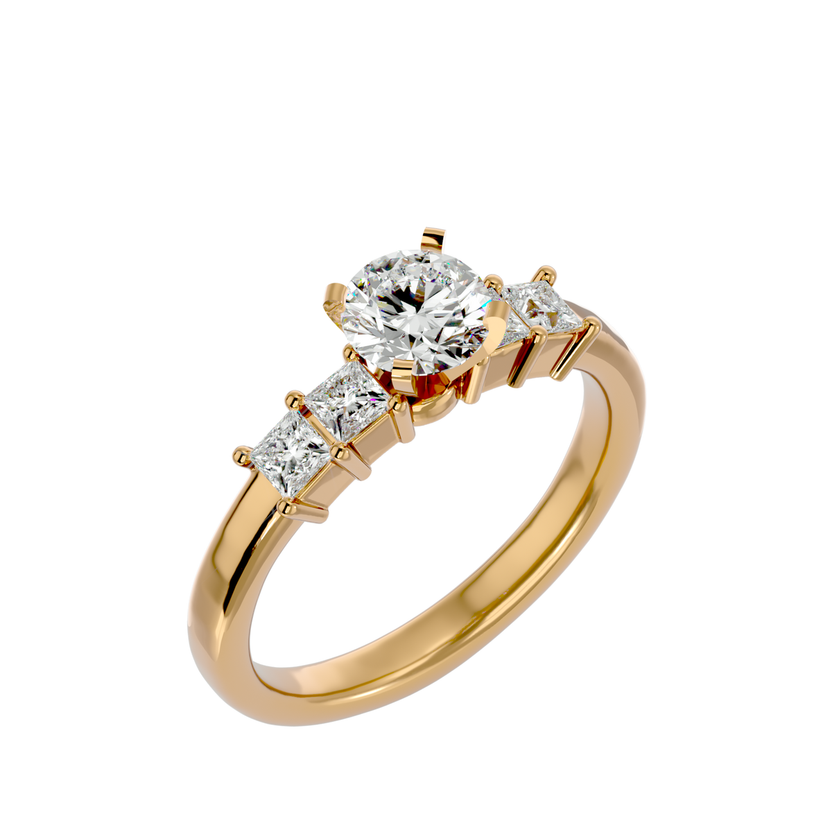 Alyssa Diamond Solitaire Ring – product image 1