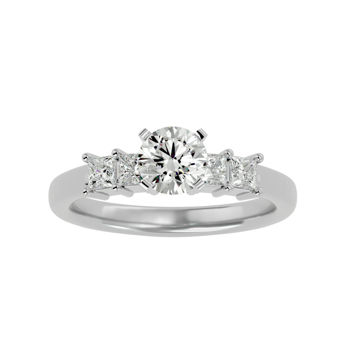 Alyssa Diamond Solitaire Ring – product image 4