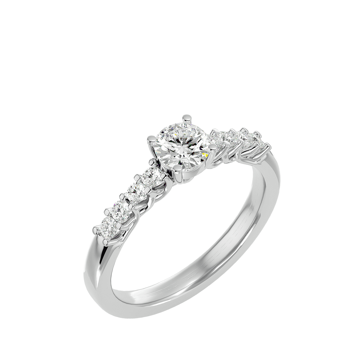 Bella Diamond Solitaire Ring