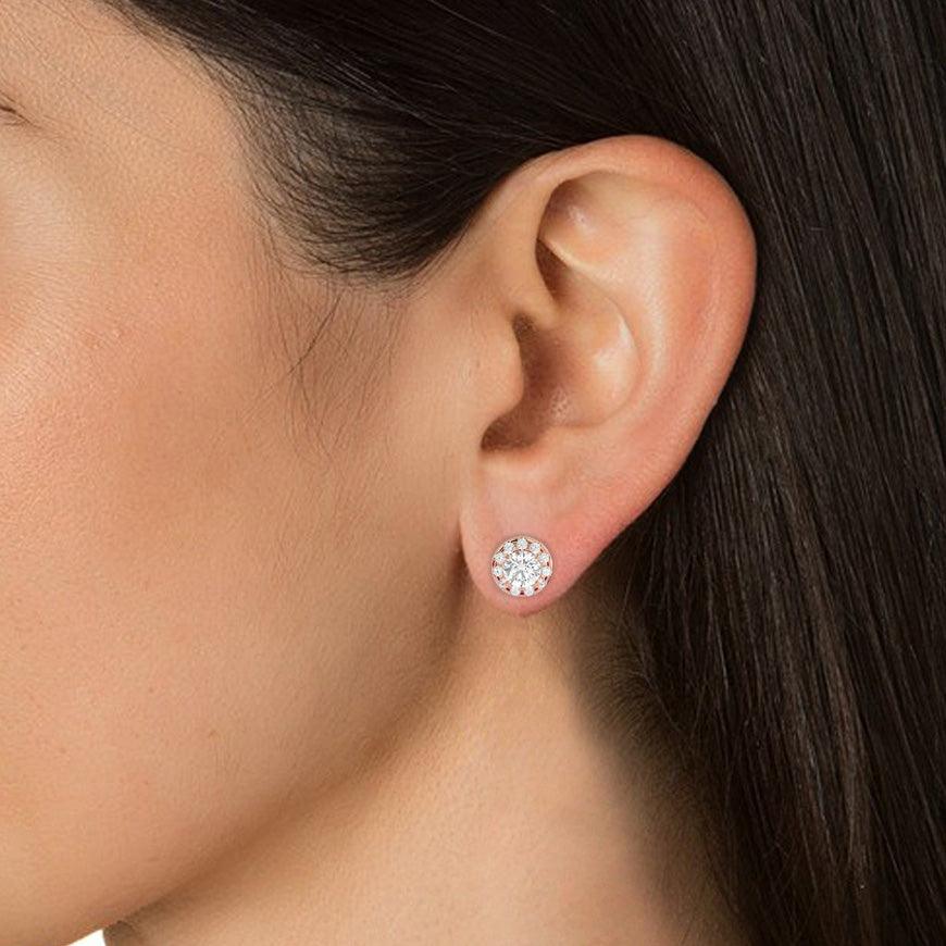 Bria Diamond Earrings – product image 7