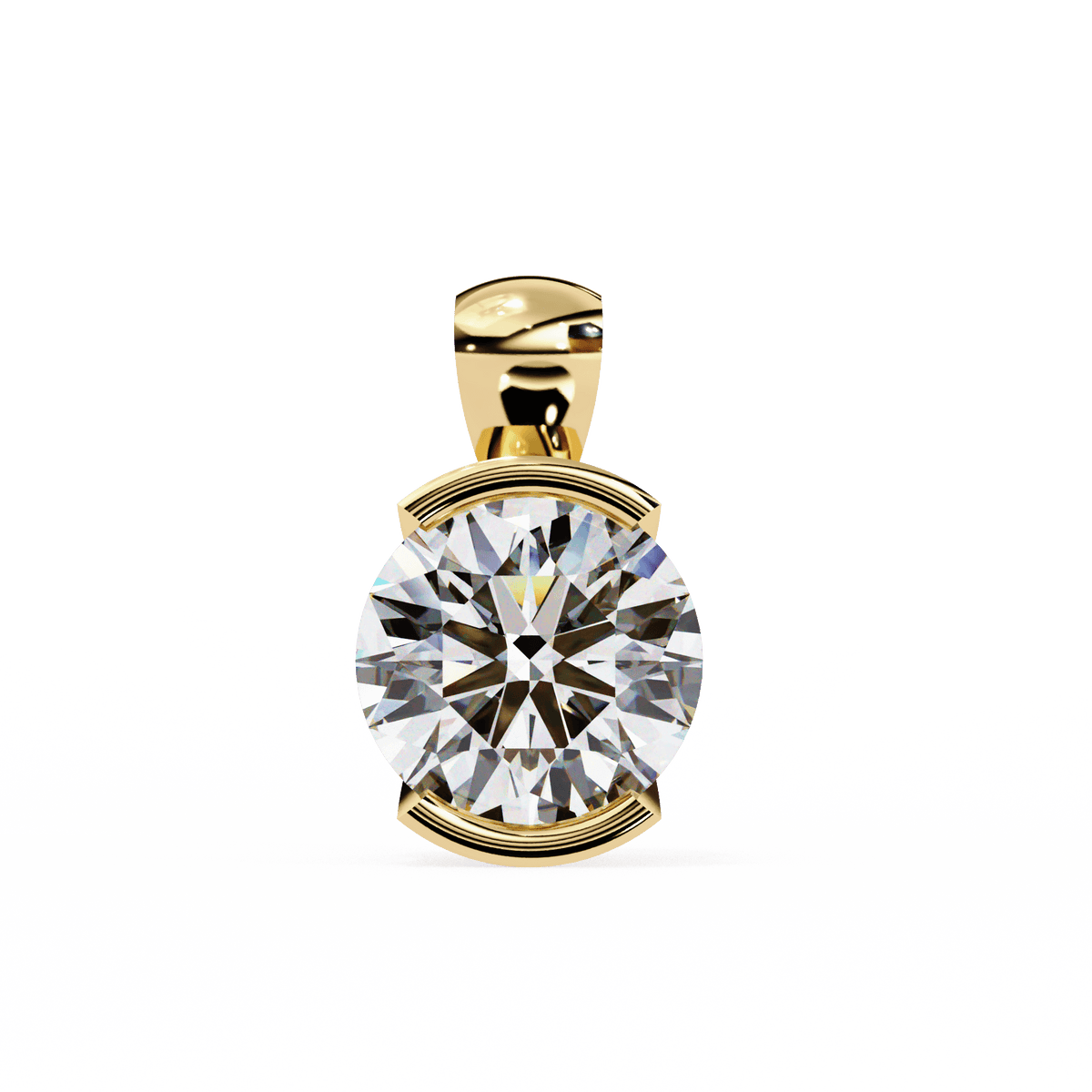 Charlotte Diamond Pendant – product image 4