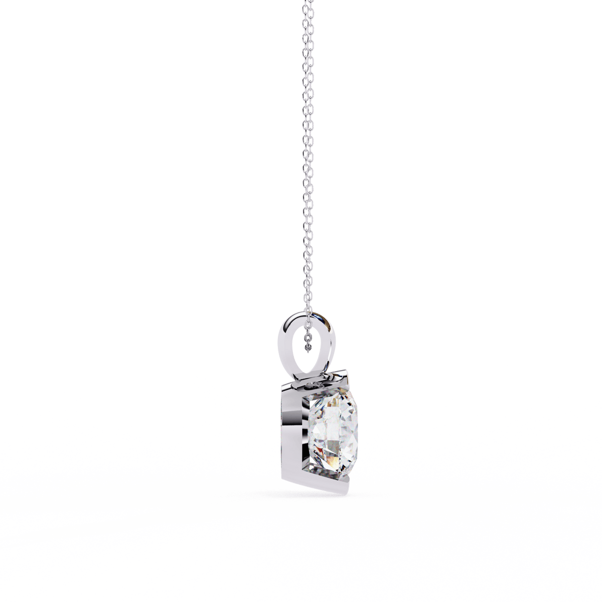 Charlotte Diamond Pendant – product image 7