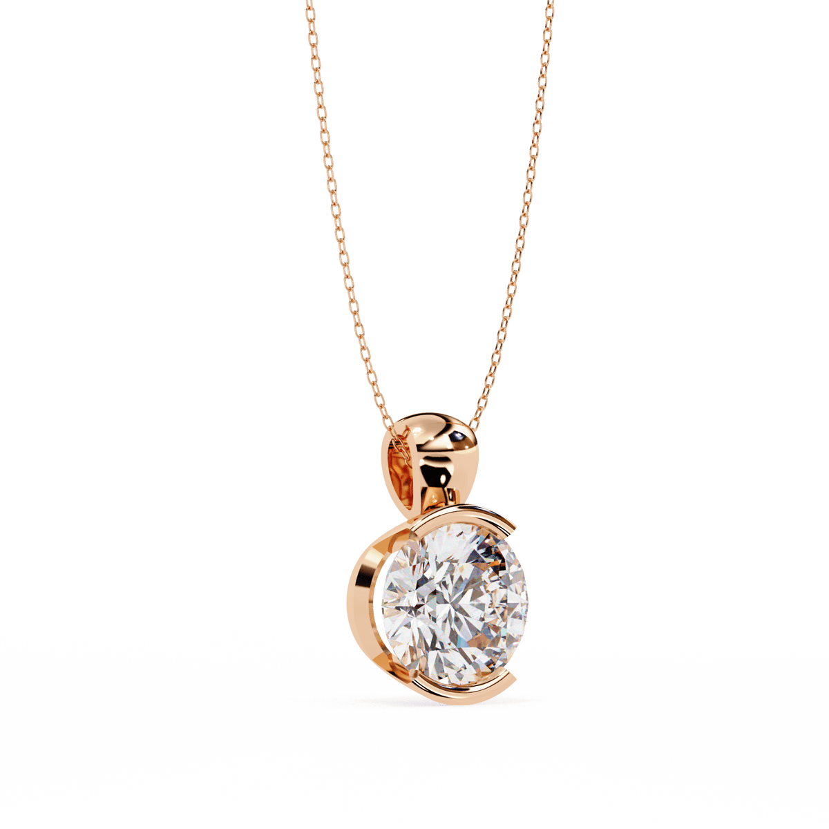 Charlotte Diamond Pendant – product image 13
