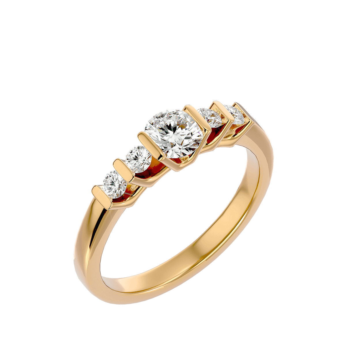 Charlotte Diamond Solitaire Ring