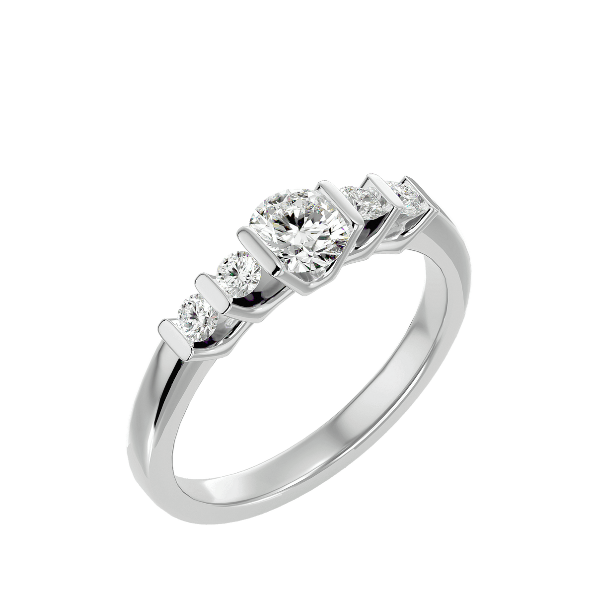 Charlotte Diamond Solitaire Ring