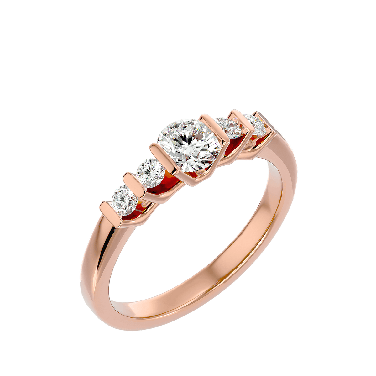 Charlotte Diamond Solitaire Ring