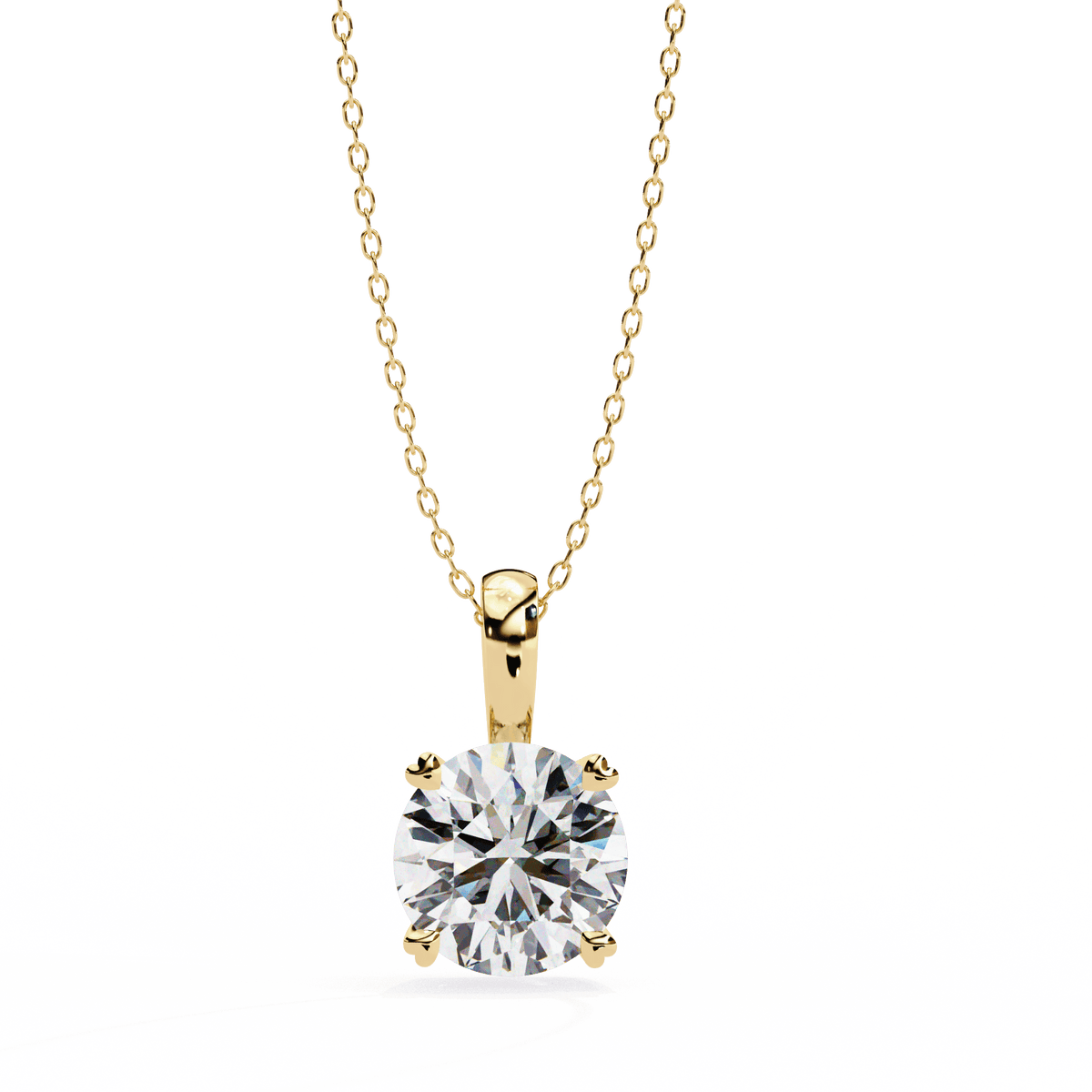 Omega Diamond Pendant – product image 1