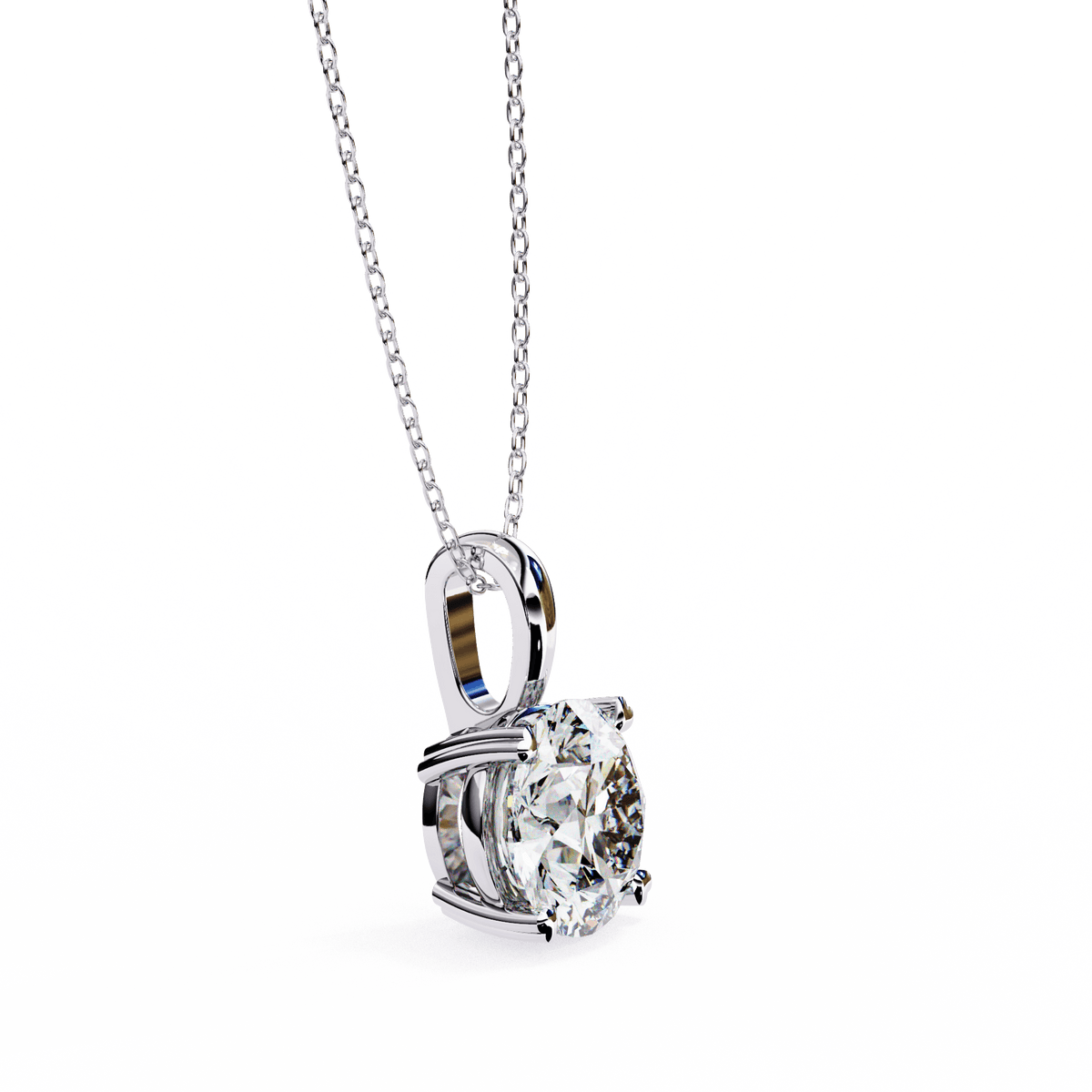 Omega Diamond Pendant – product image 8