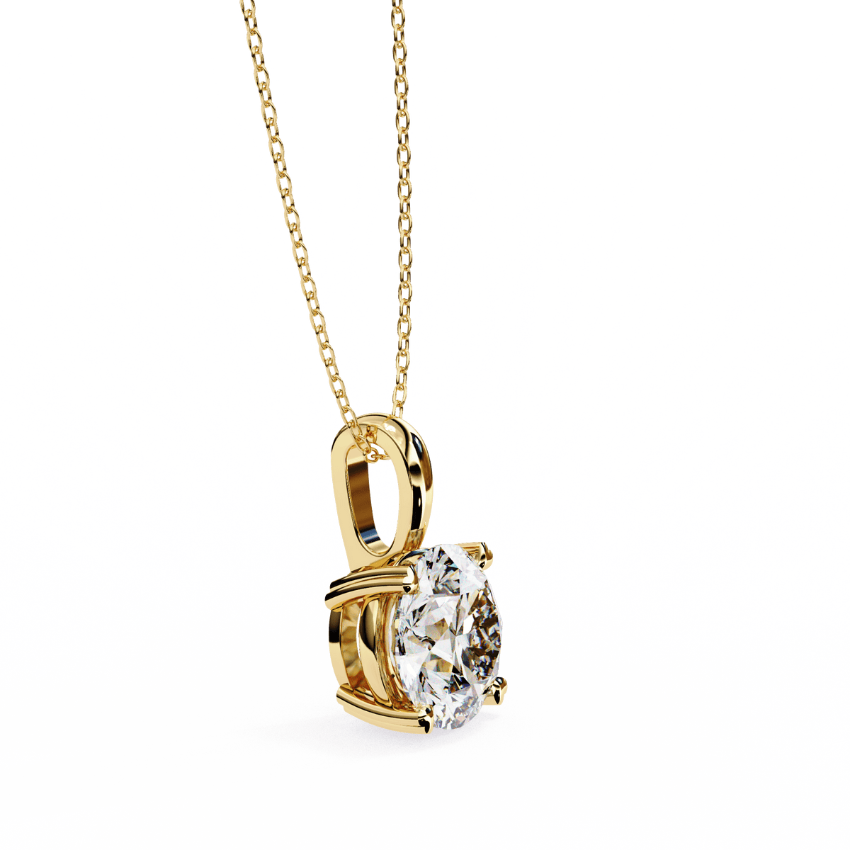Omega Diamond Pendant – product image 9