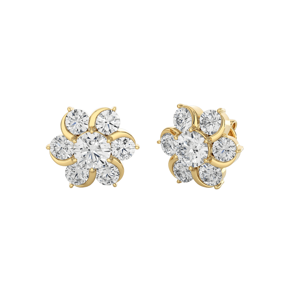 Salma Diamond Earrings – product image 3
