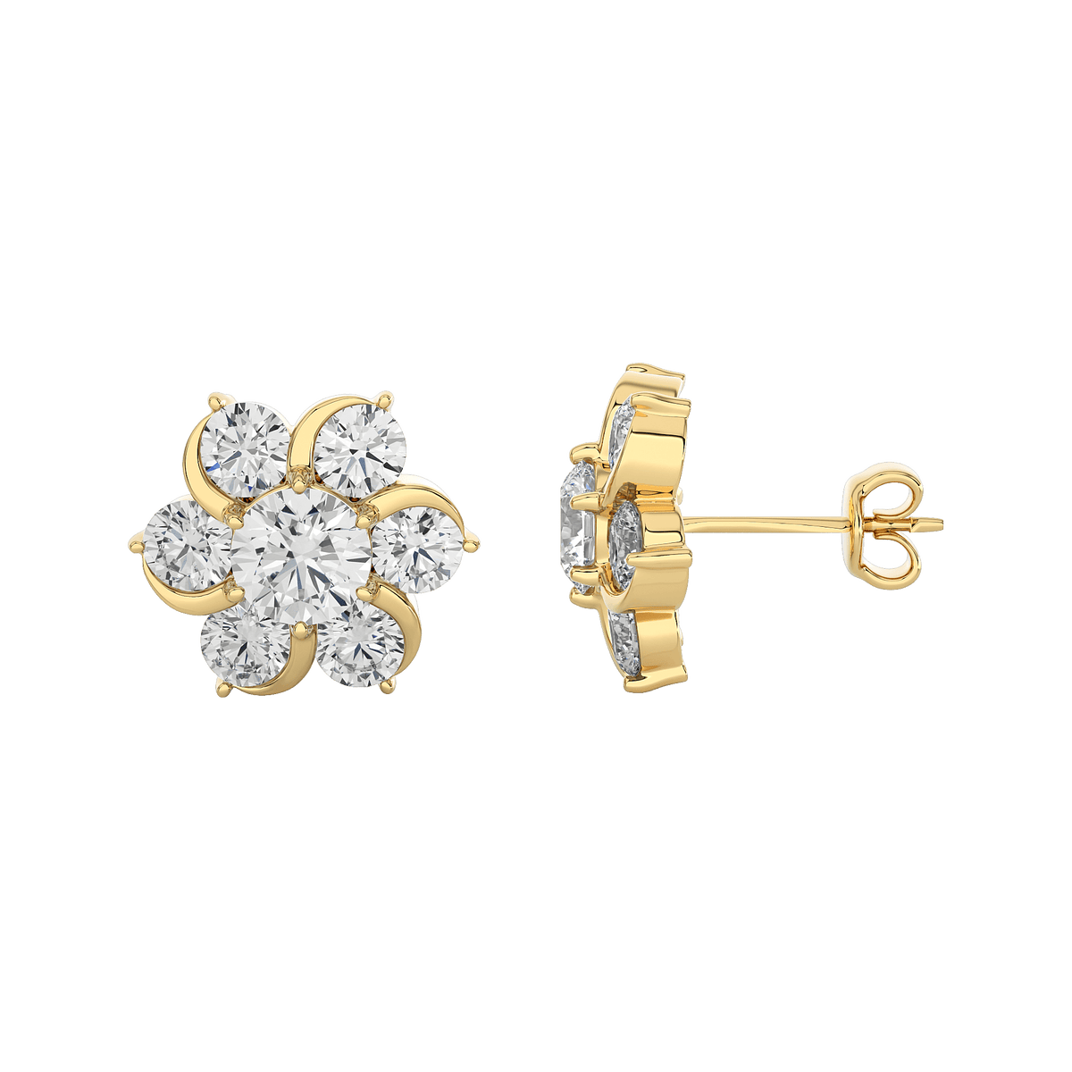 Salma Diamond Earrings – product image 10
