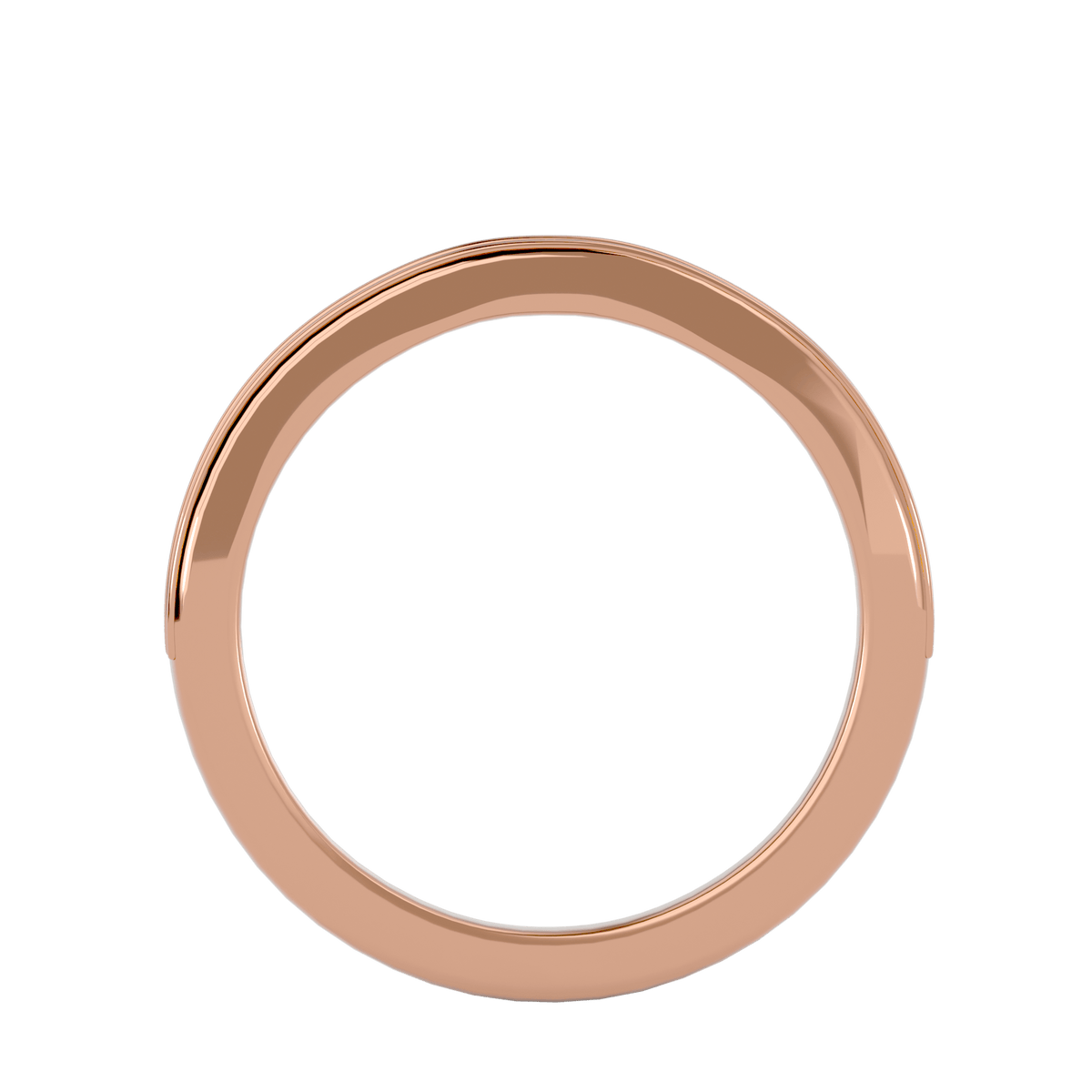 Violeta Yellow Gold Diamond Half Eternity Band – product image 9