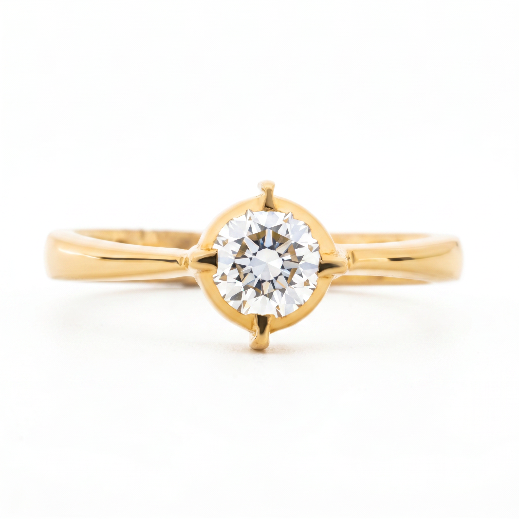 Round Brilliant Lab Grown Diamond Solitaire Ring