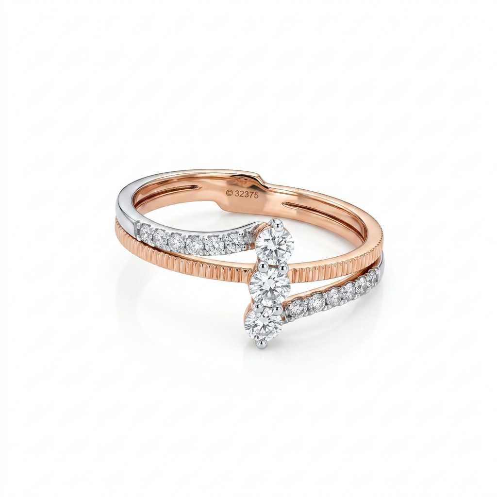 The Hebe Aurora Lab Grown Diamond Ring