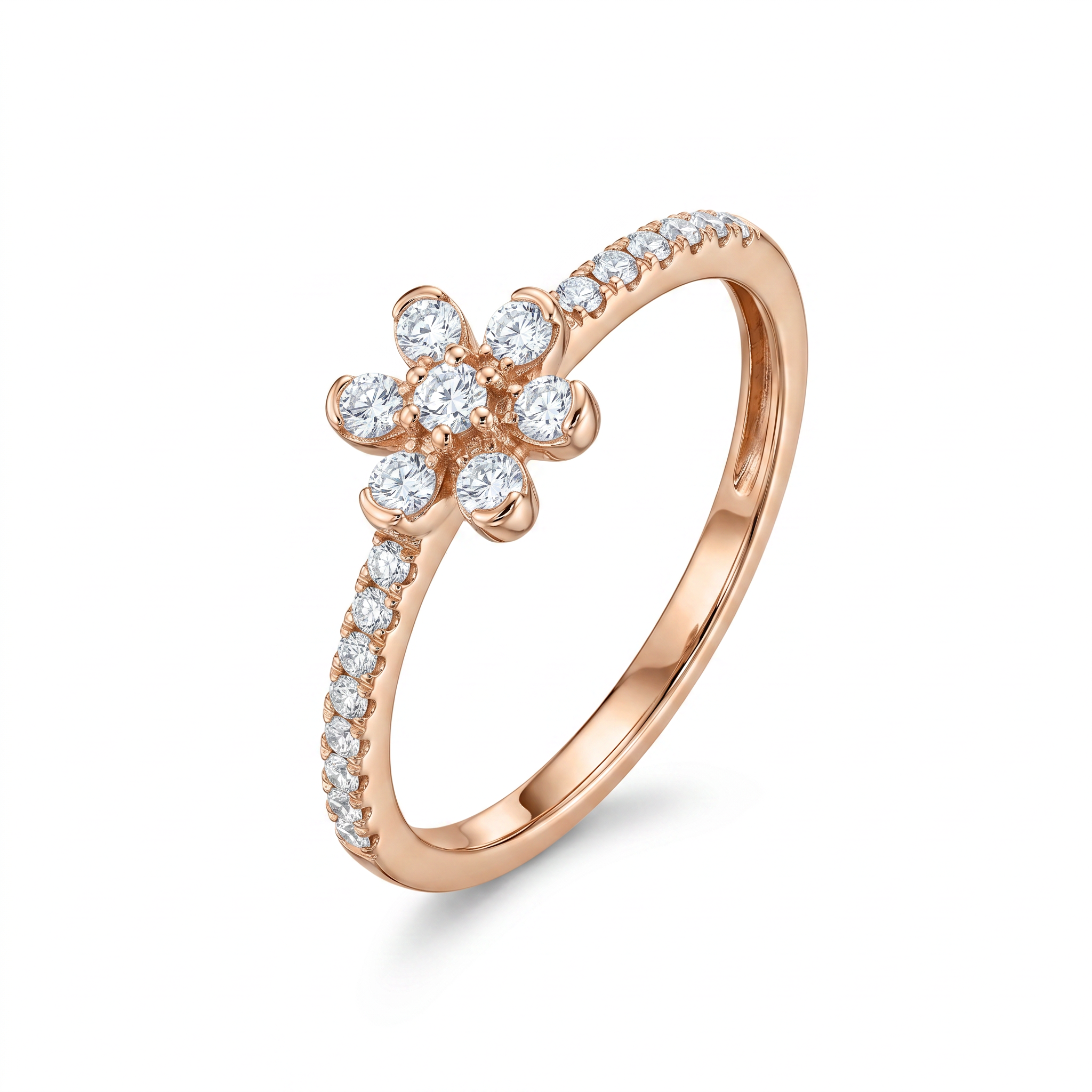 Aviana Petal Lab Grown Diamond Ring