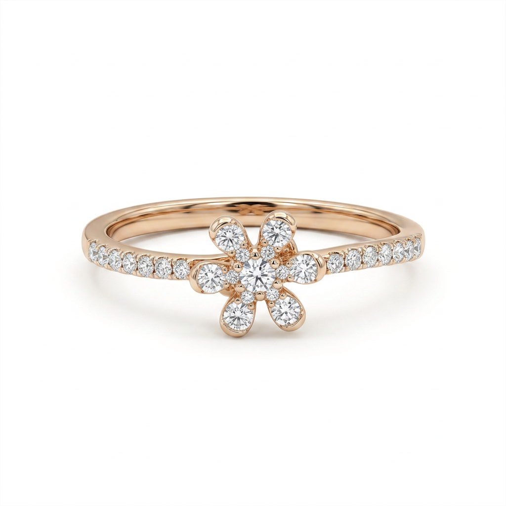 Aviana Petal Lab Grown Diamond Ring