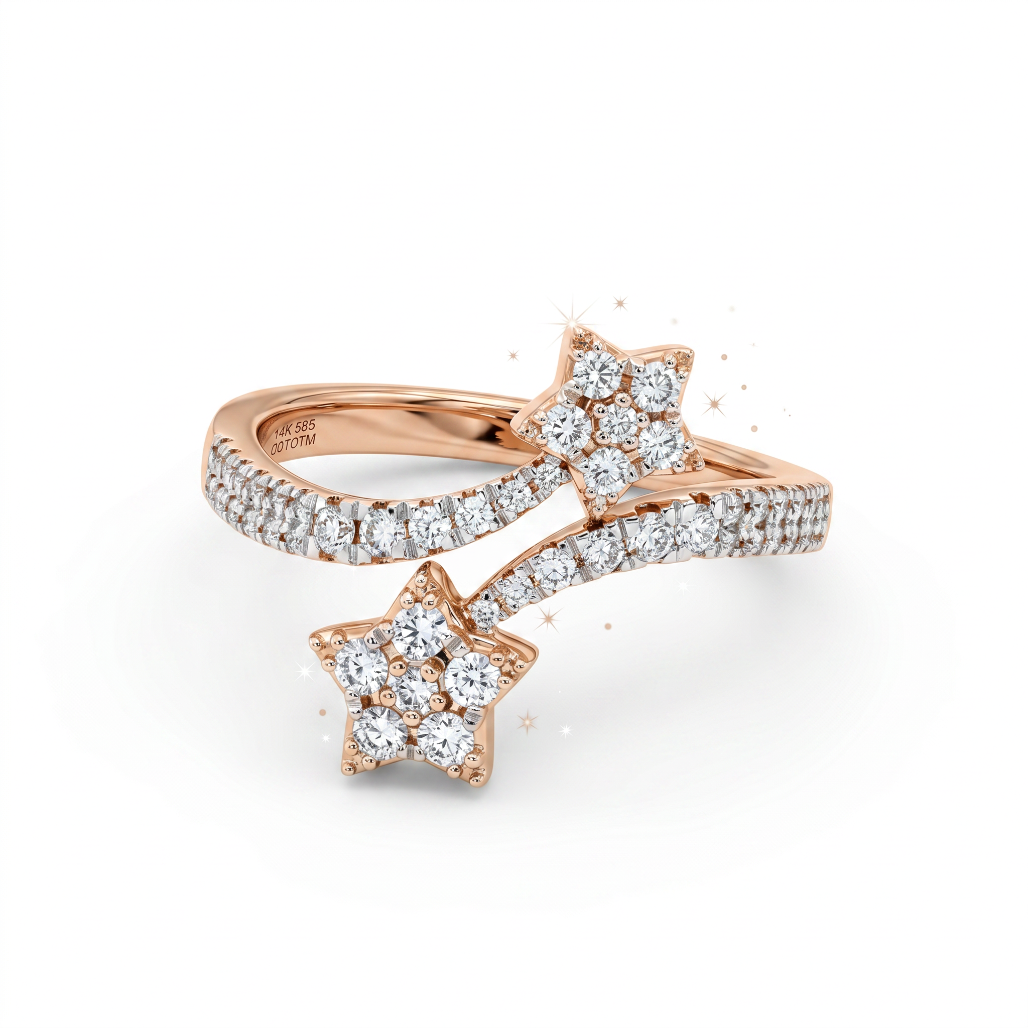 Astraea Toi et Moi Diamond Ring