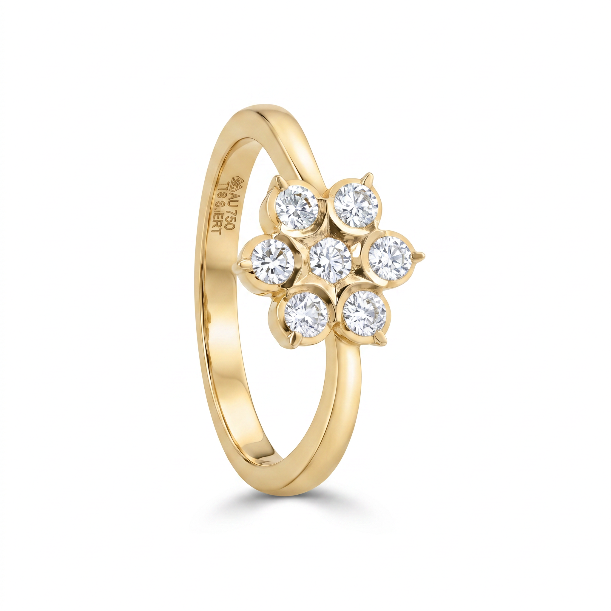 7 Kallu Closed Setting Lab Grown Diamond Ring