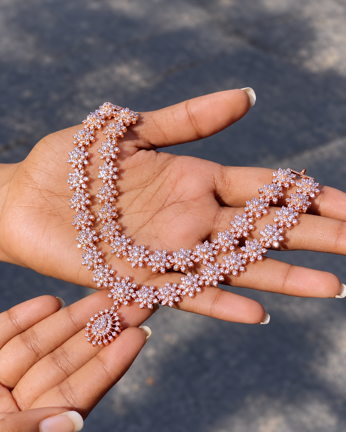 Minimalist Diamond Bridal Jewellery in Chennai and Bangalore