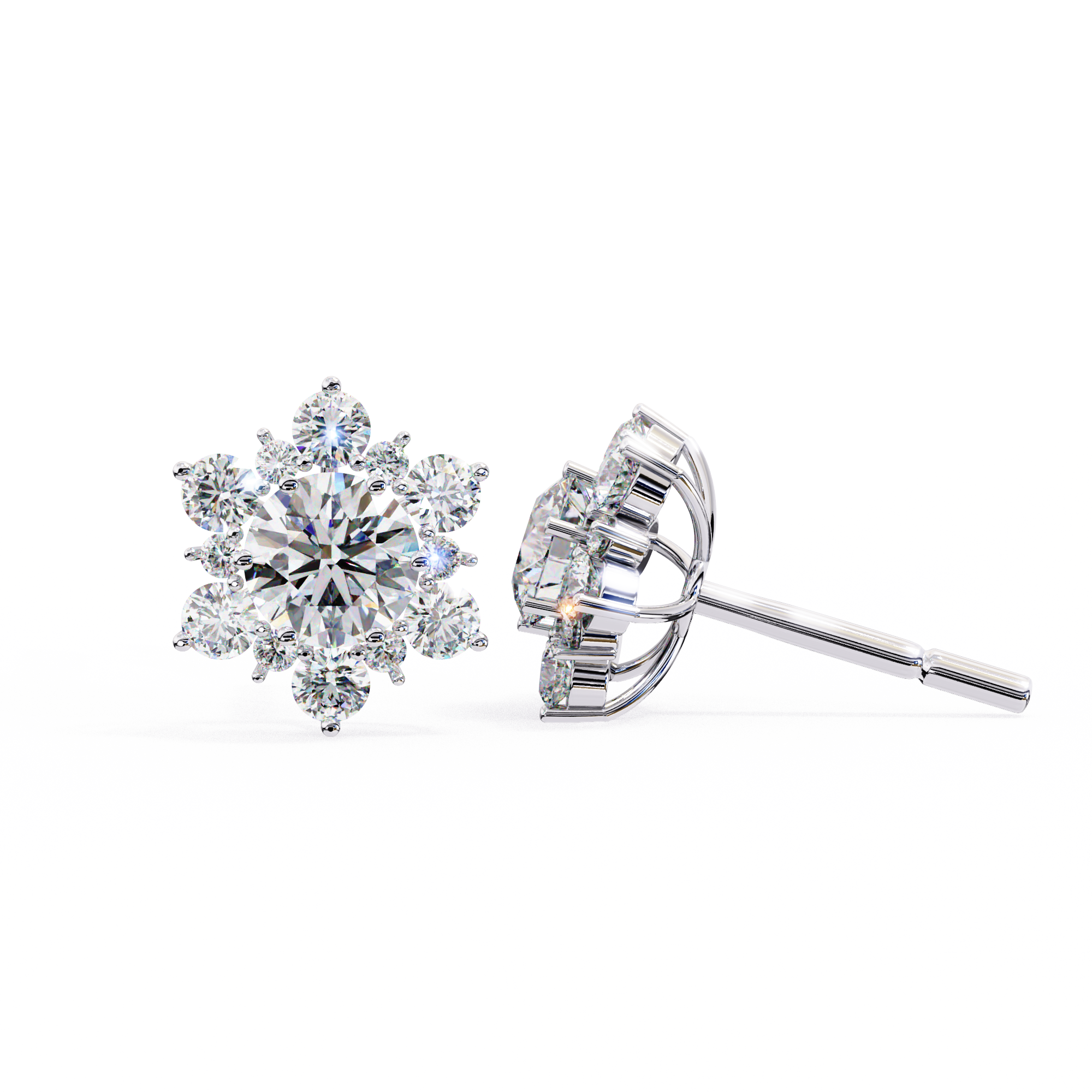 Primrose Diamond Earring