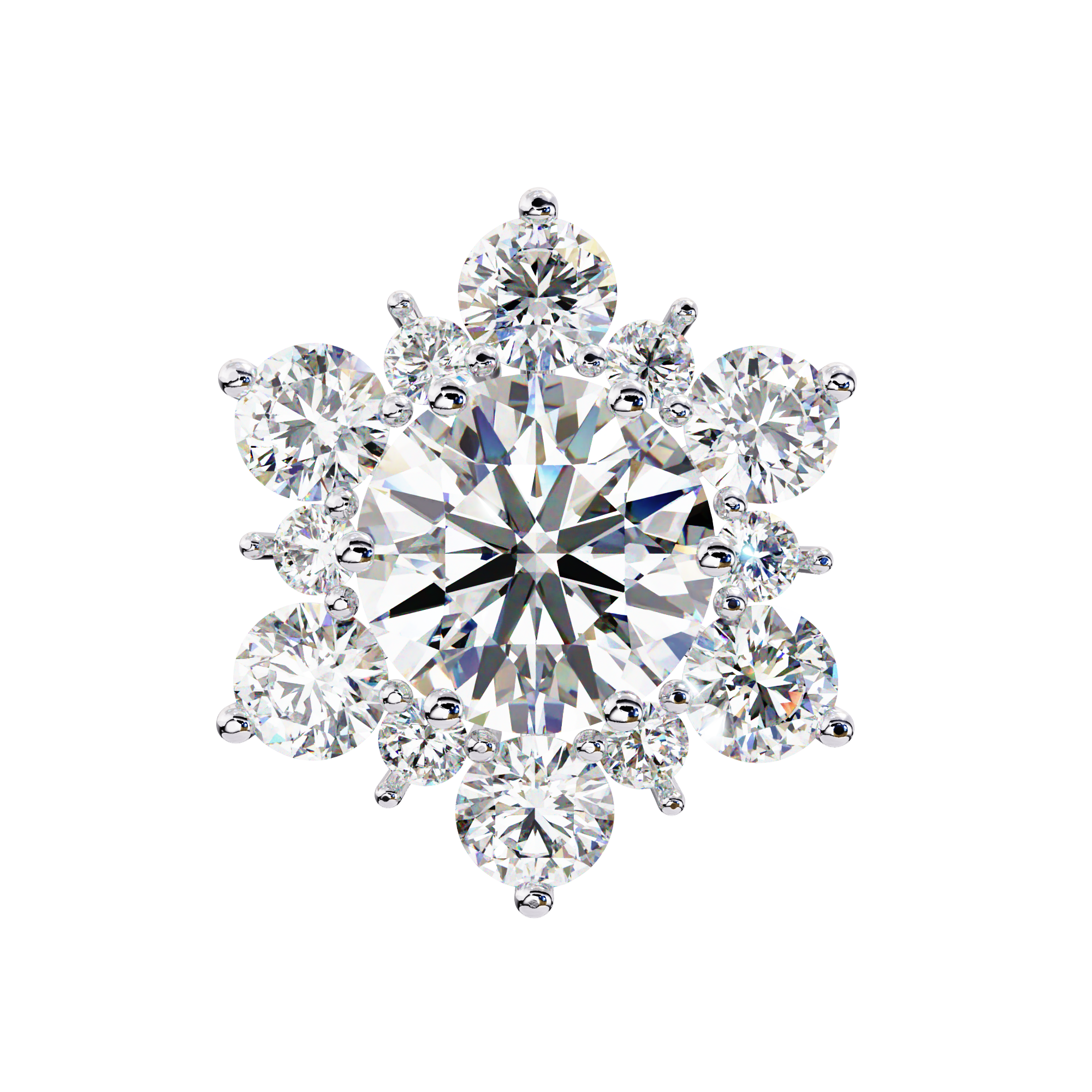 Primrose Diamond Earring