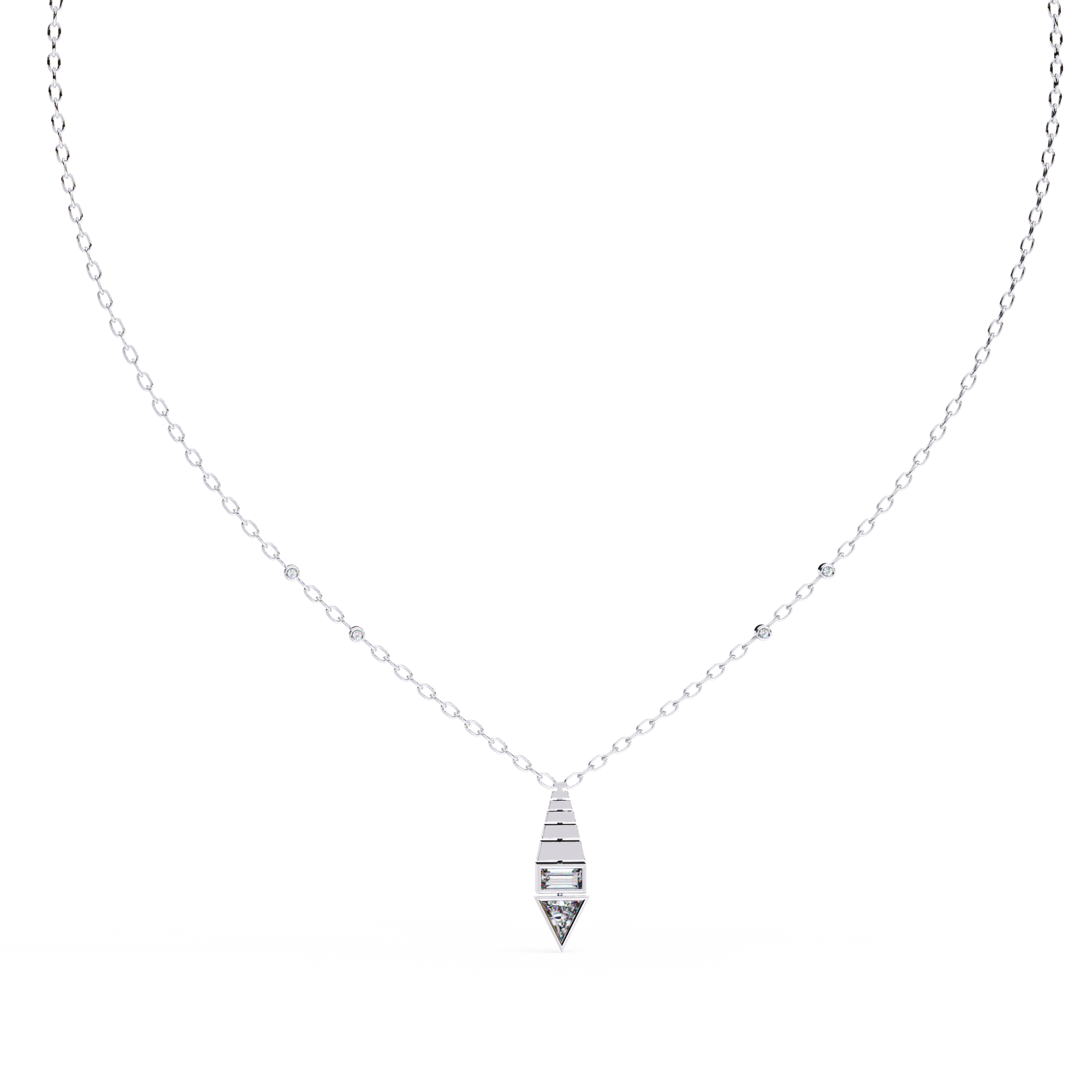 Genevieve Diamond Pendant