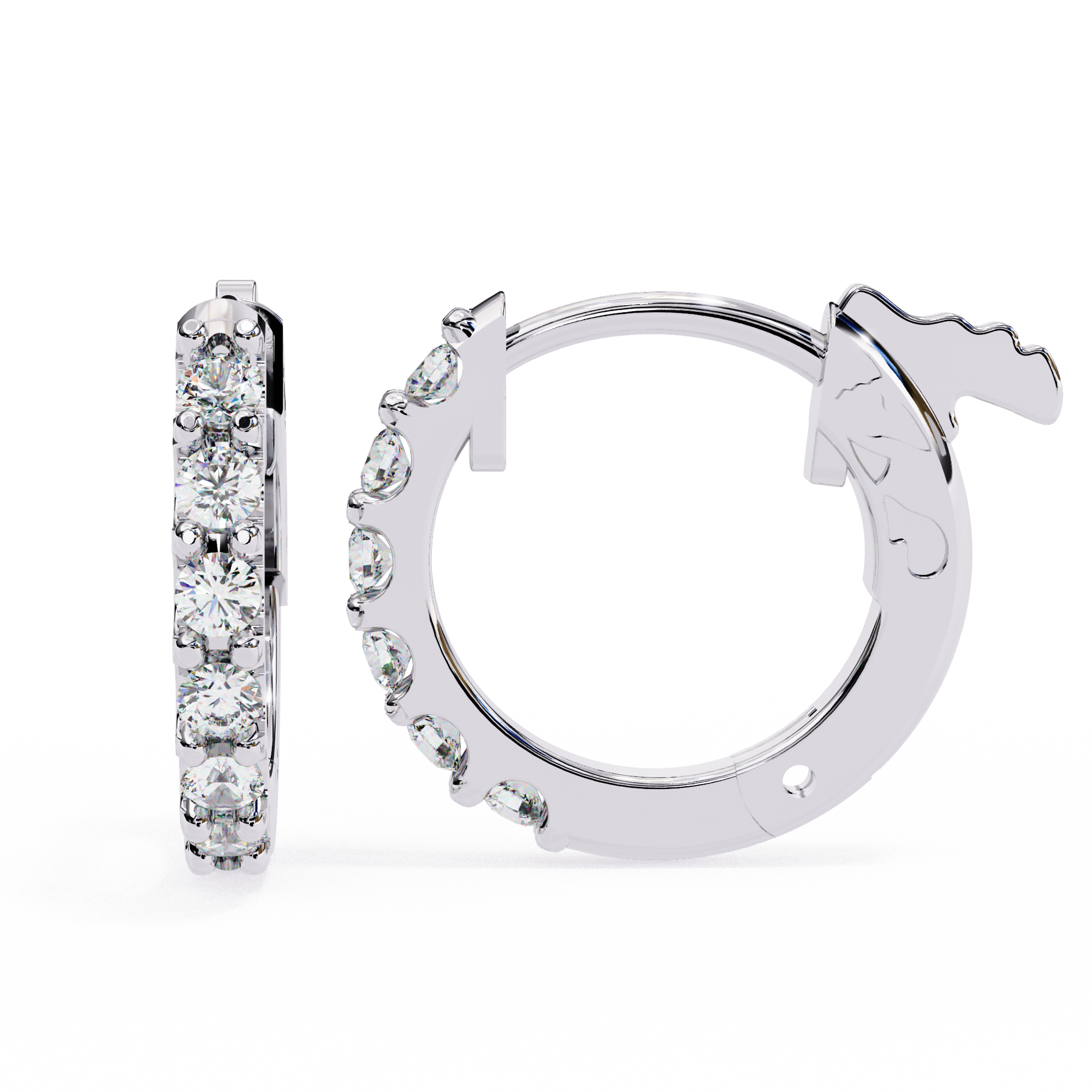 Audrey Diamond Earring