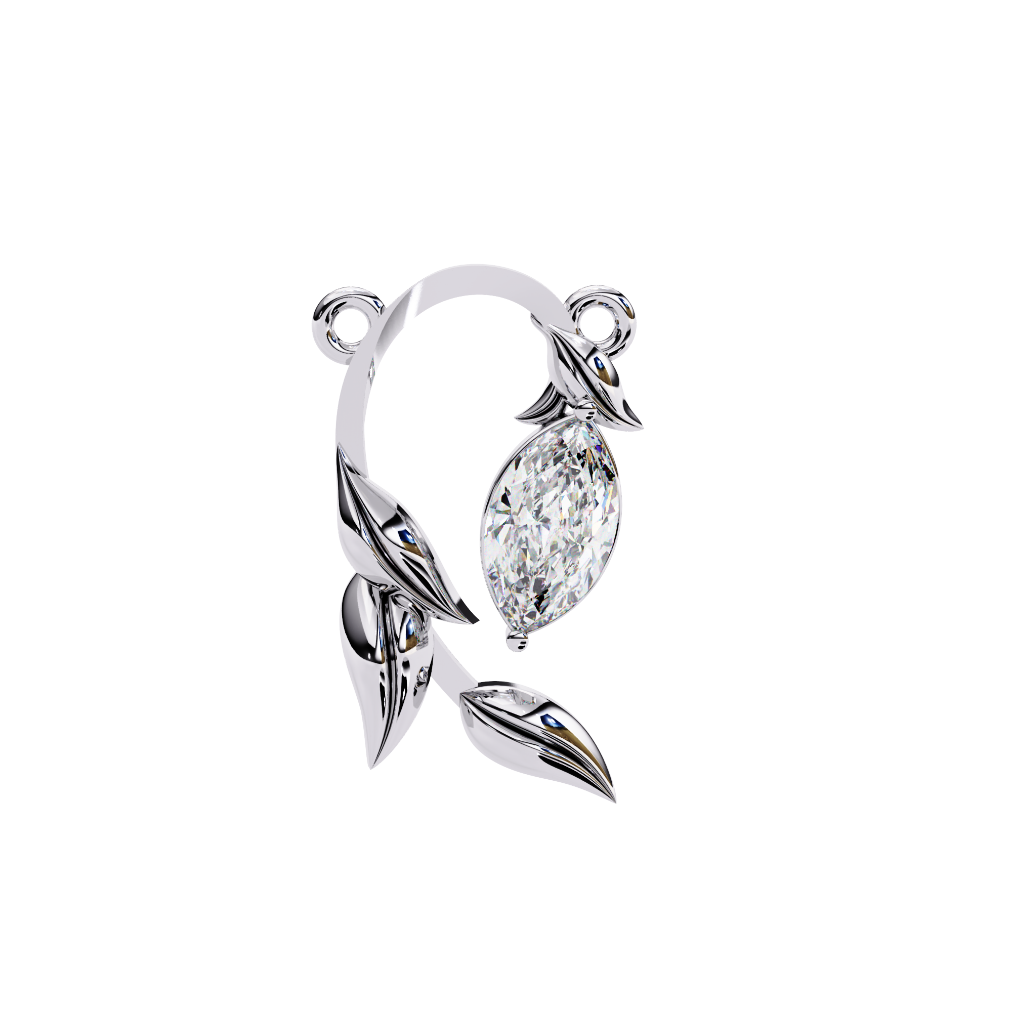 Jacqueline Diamond Pendant