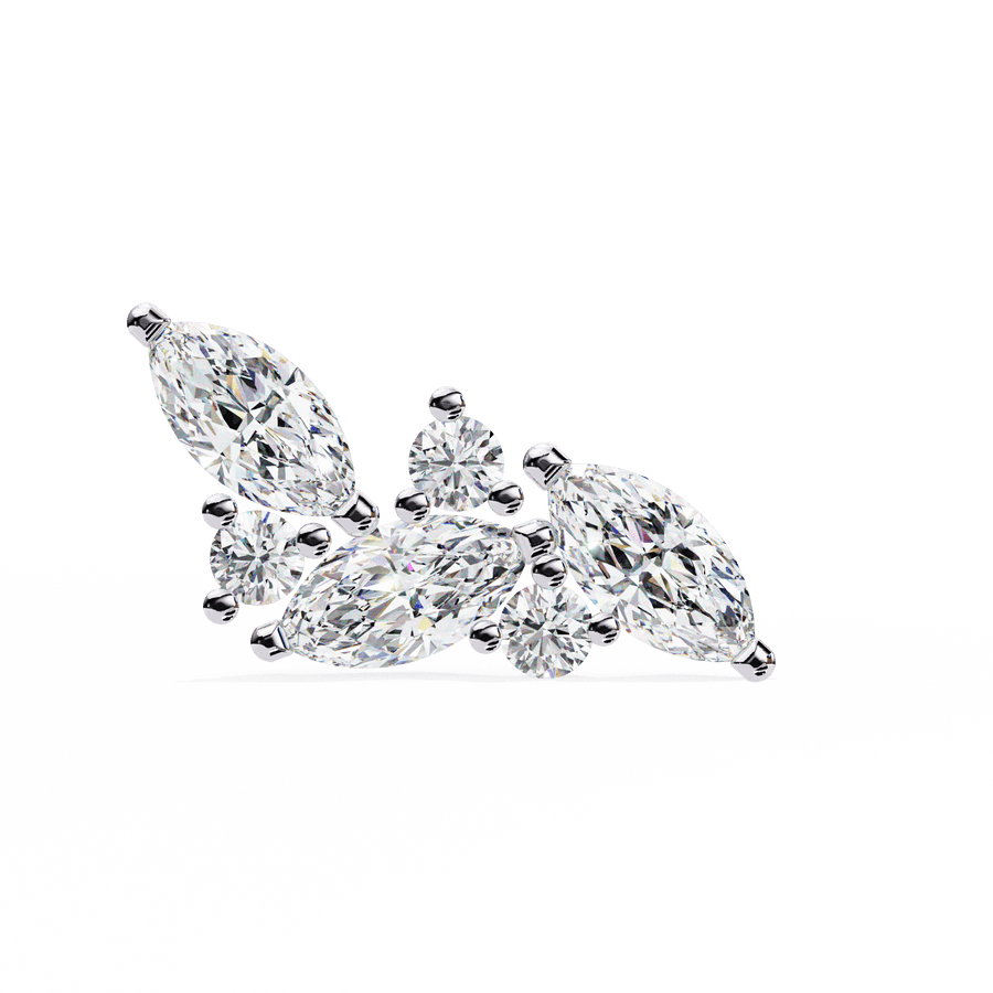 Flora Diamond Earring