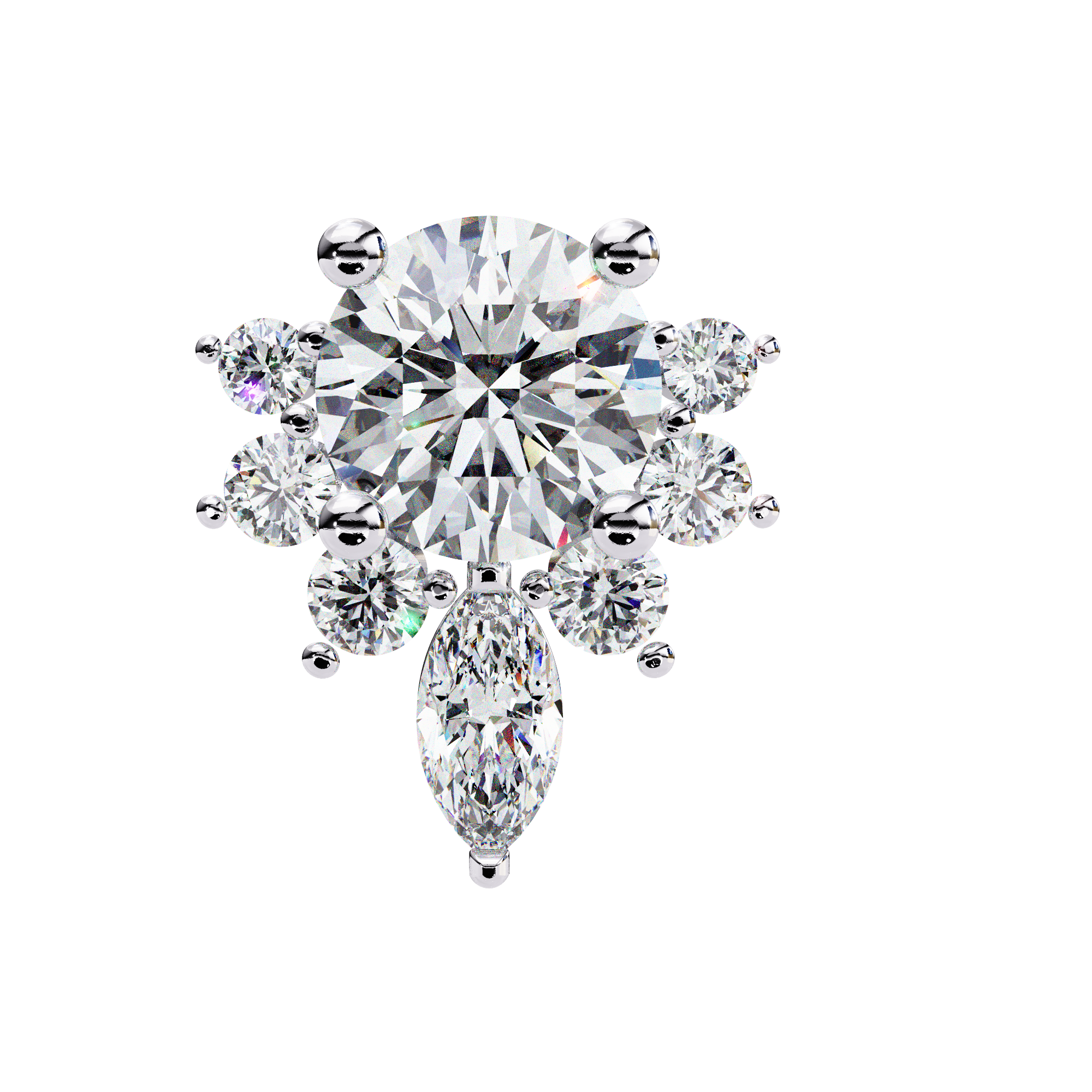 Marina Diamond Earring