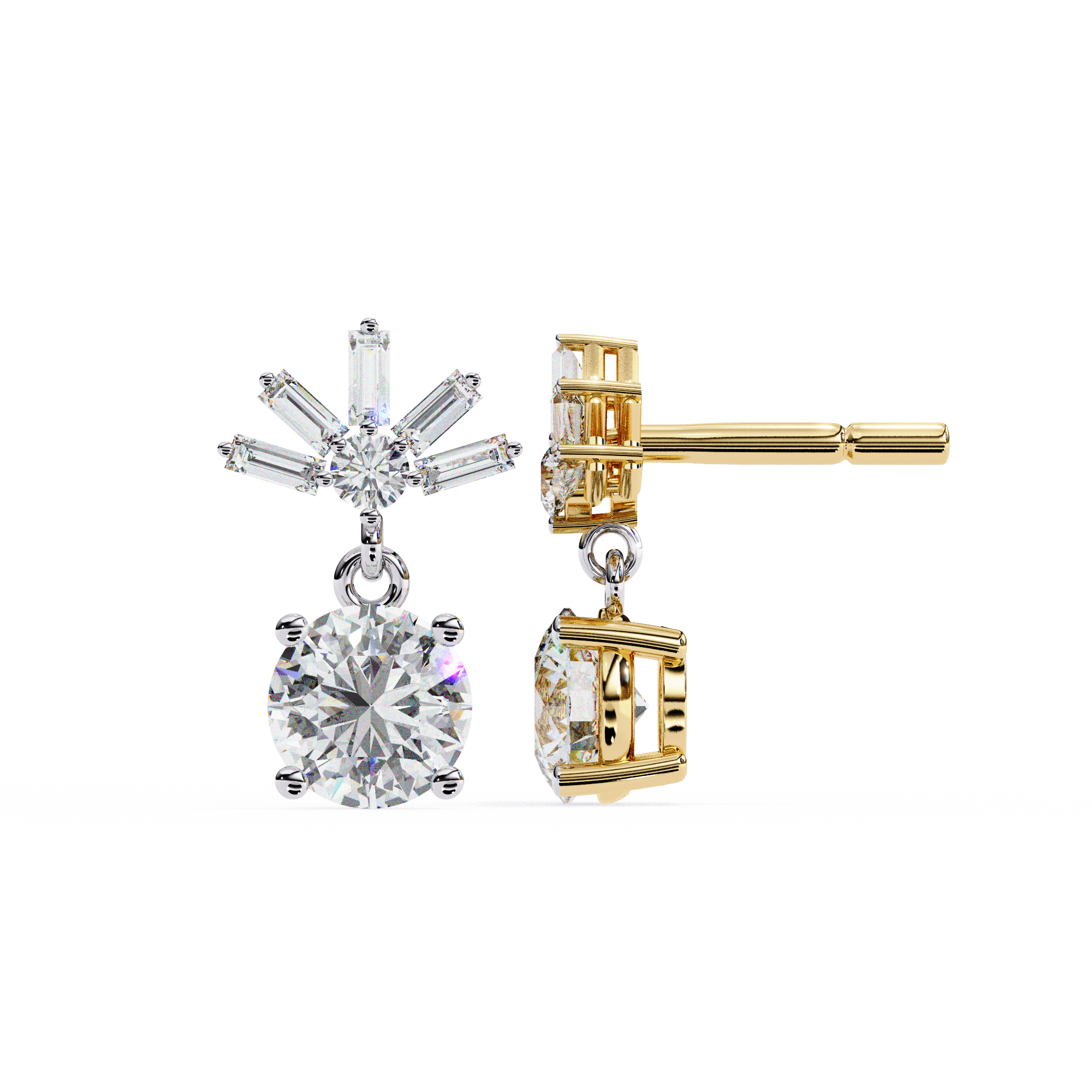 Janet Diamond Earring