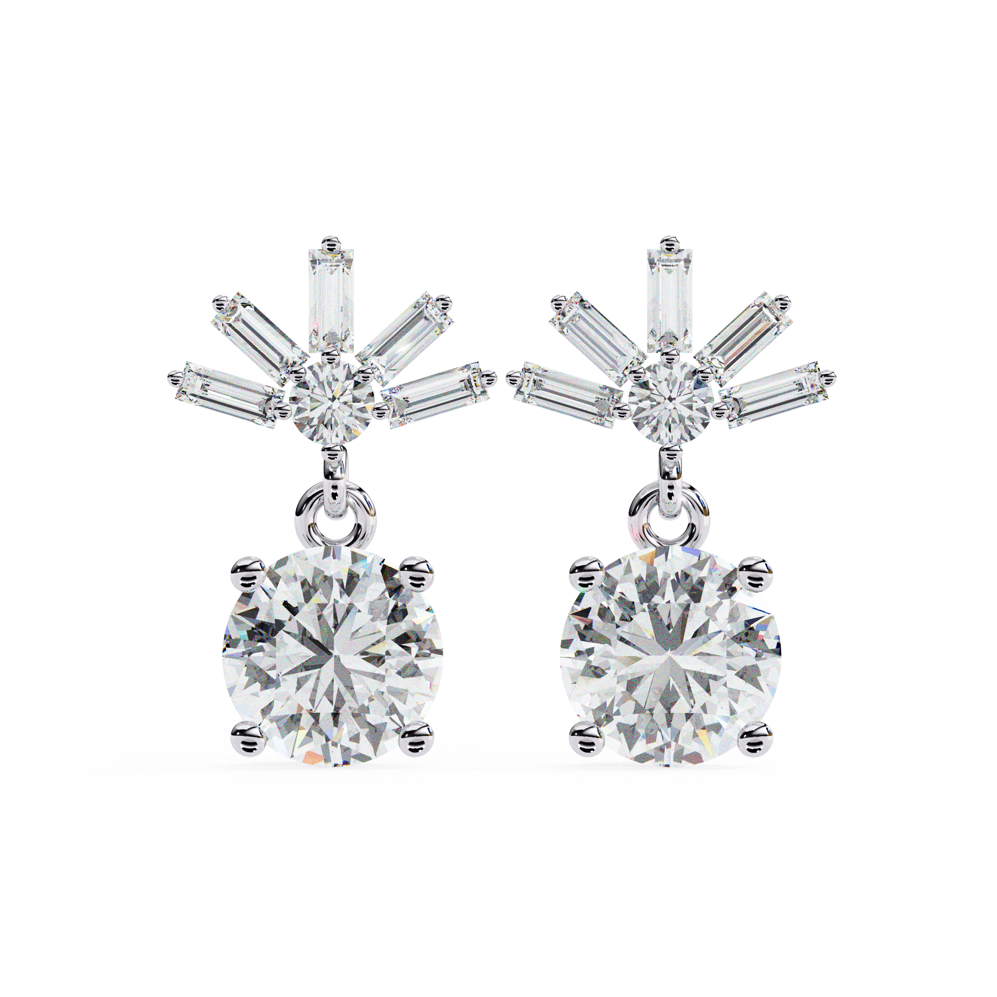 Janet Diamond Earring