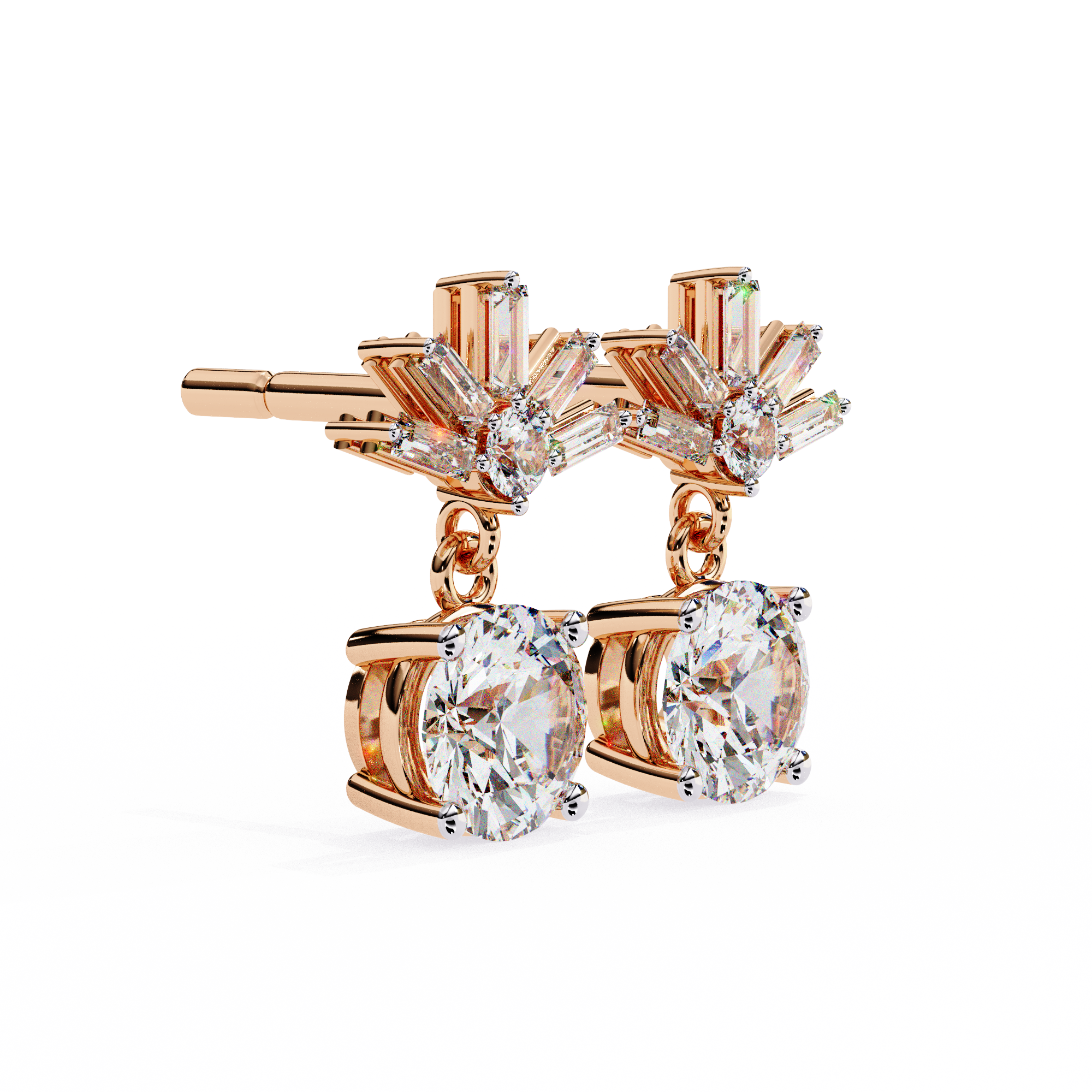 Janet Diamond Earring