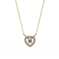 Hearty Spark Diamond Pendant