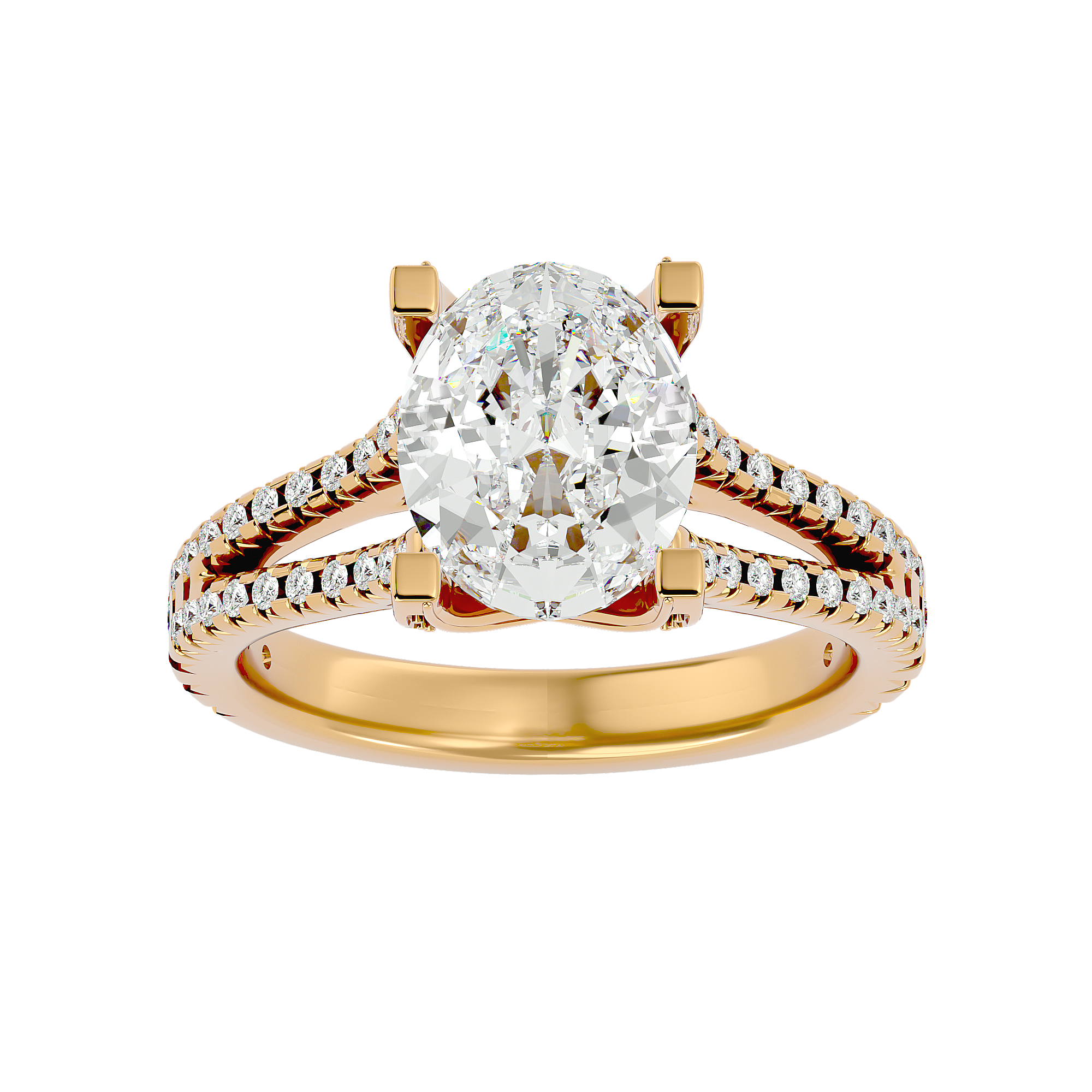 Geraldo Diamond Solitaire Ring