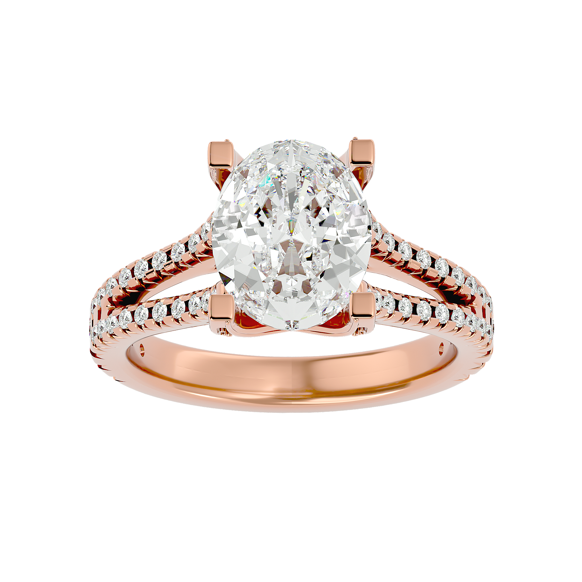 Geraldo Diamond Solitaire Ring