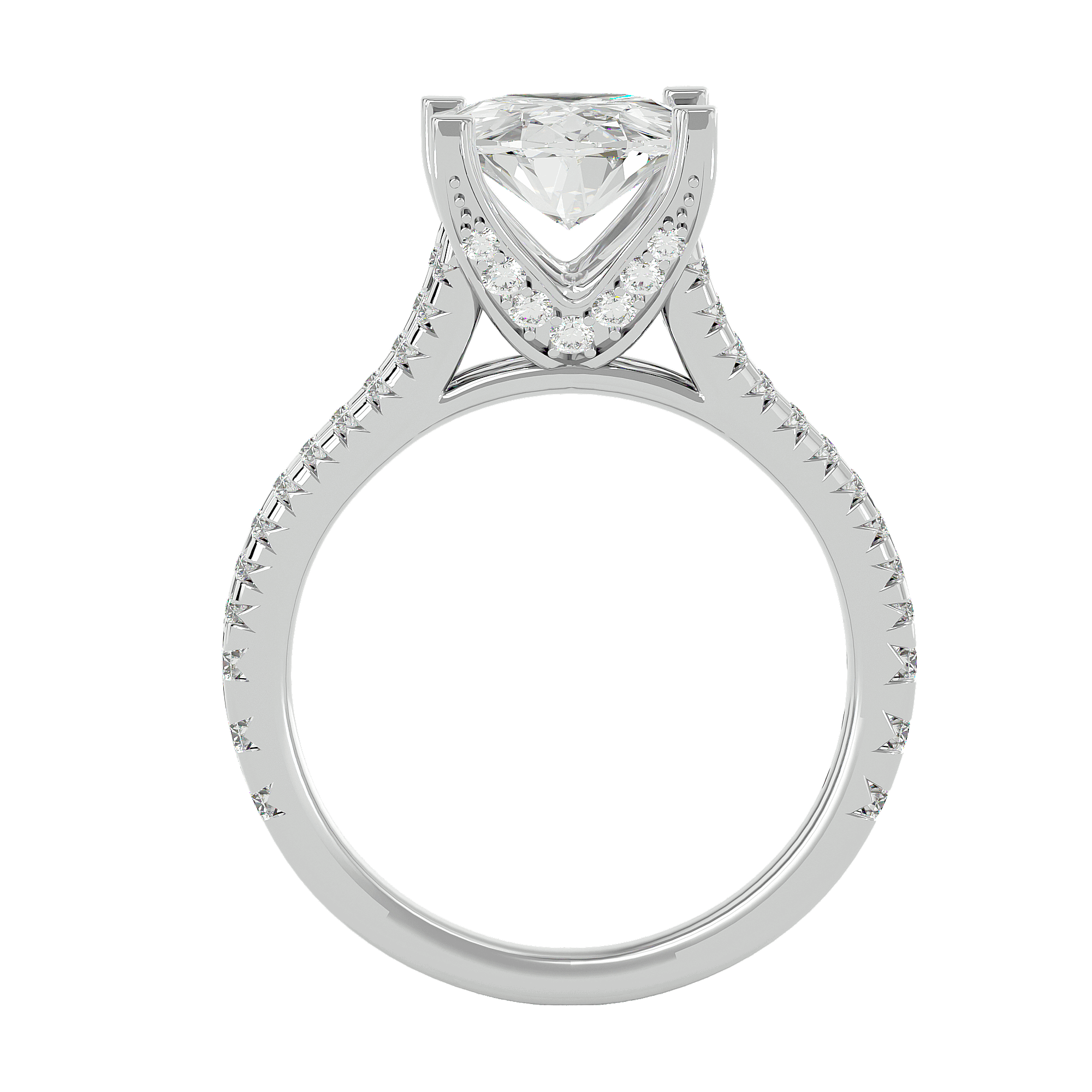 Geraldo Diamond Solitaire Ring