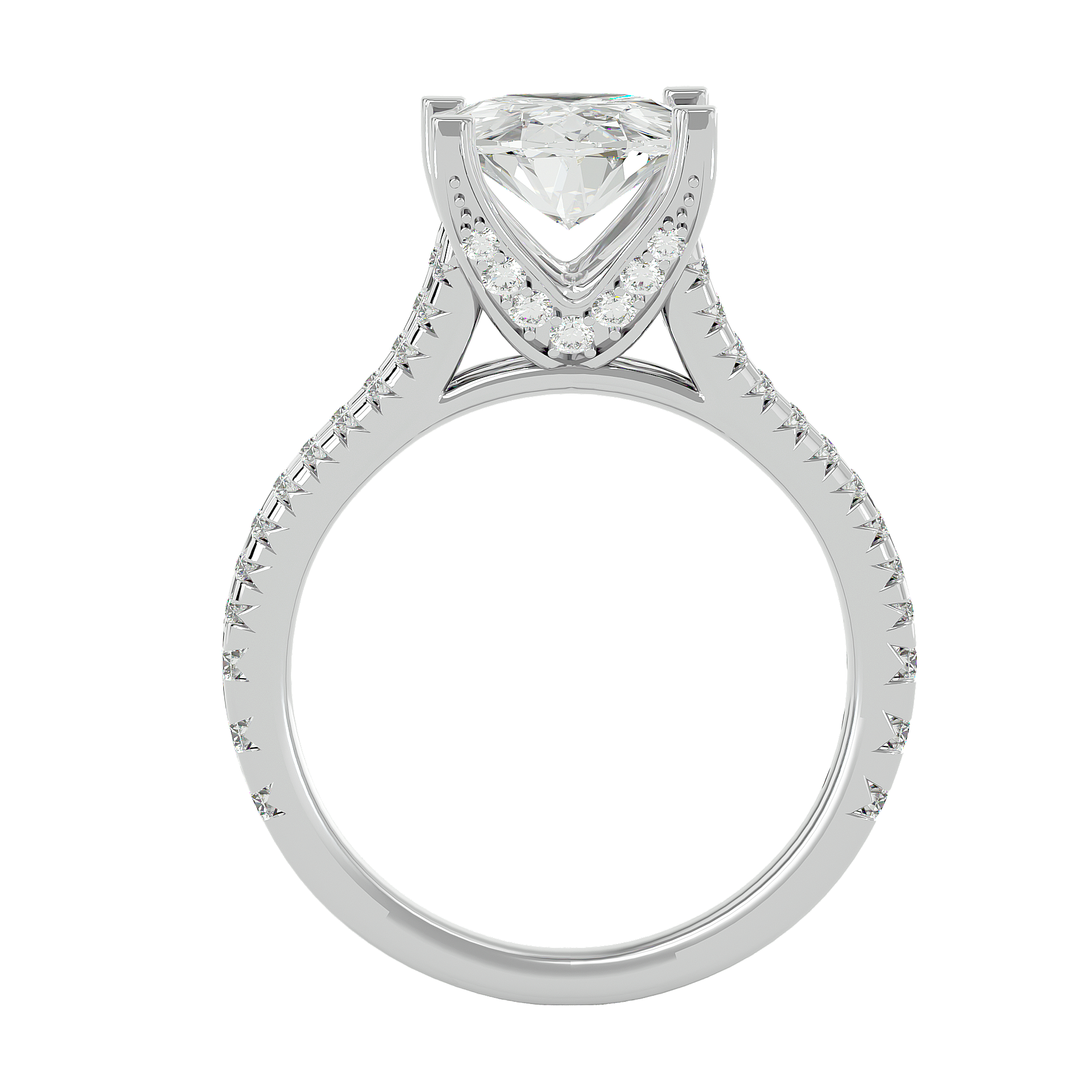 Geraldo Diamond Solitaire Ring