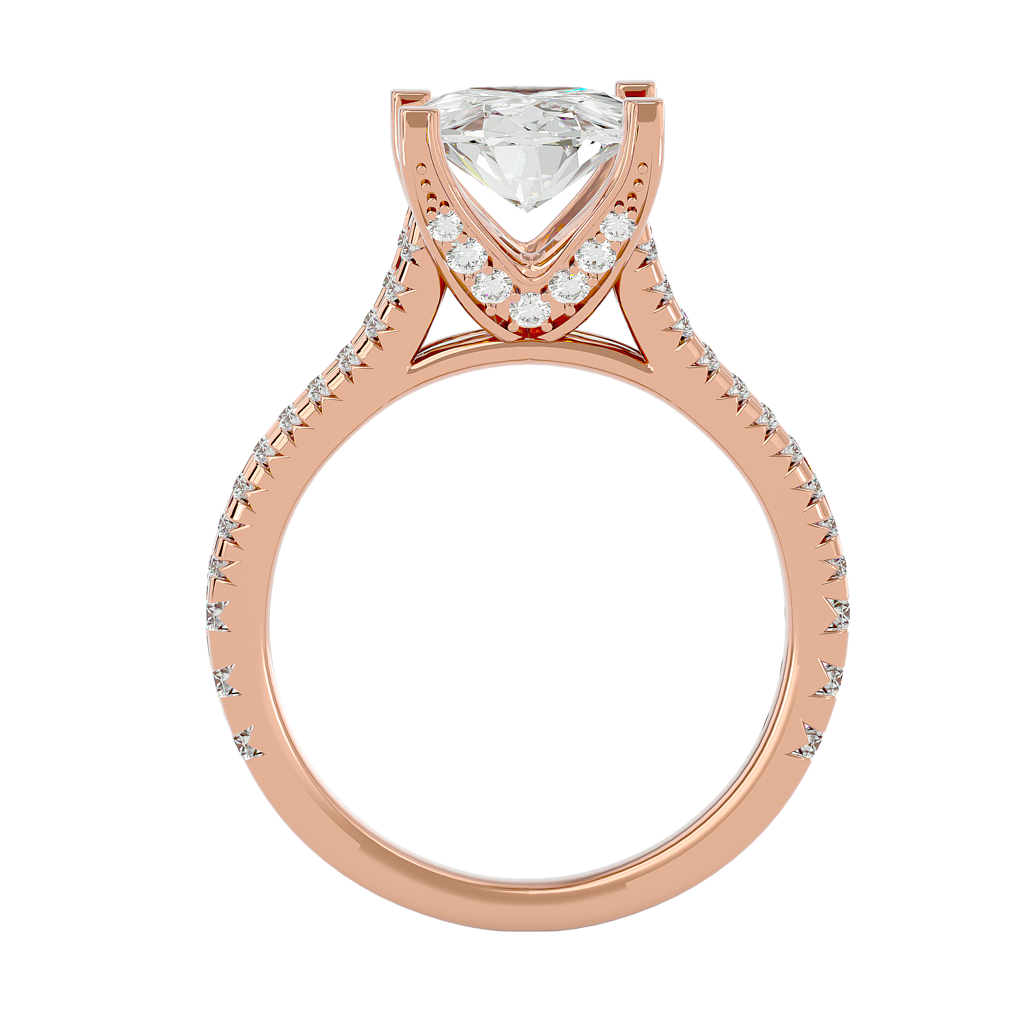 Geraldo Diamond Solitaire Ring