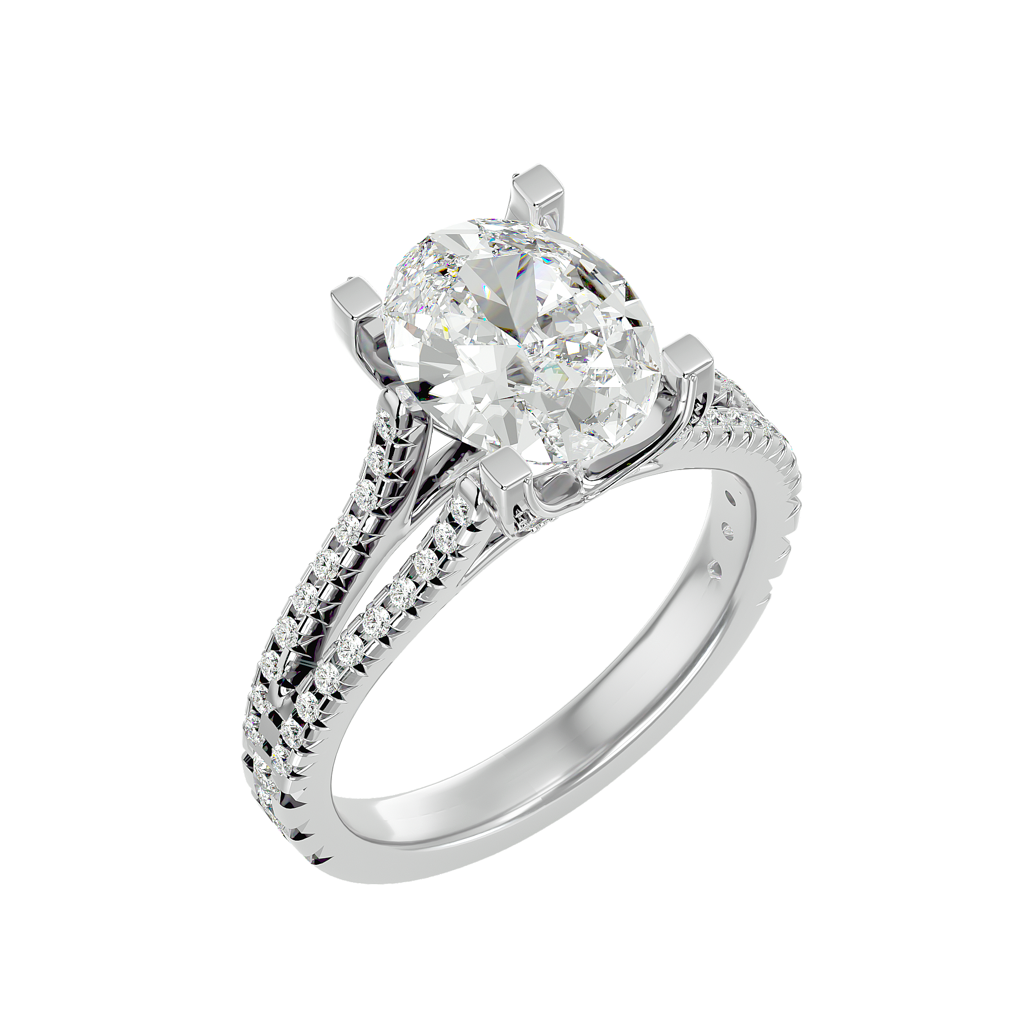 Geraldo Diamond Solitaire Ring