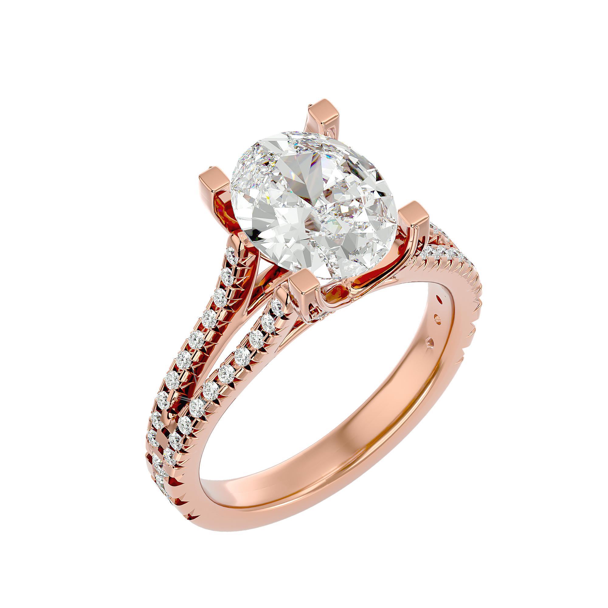 Geraldo Diamond Solitaire Ring