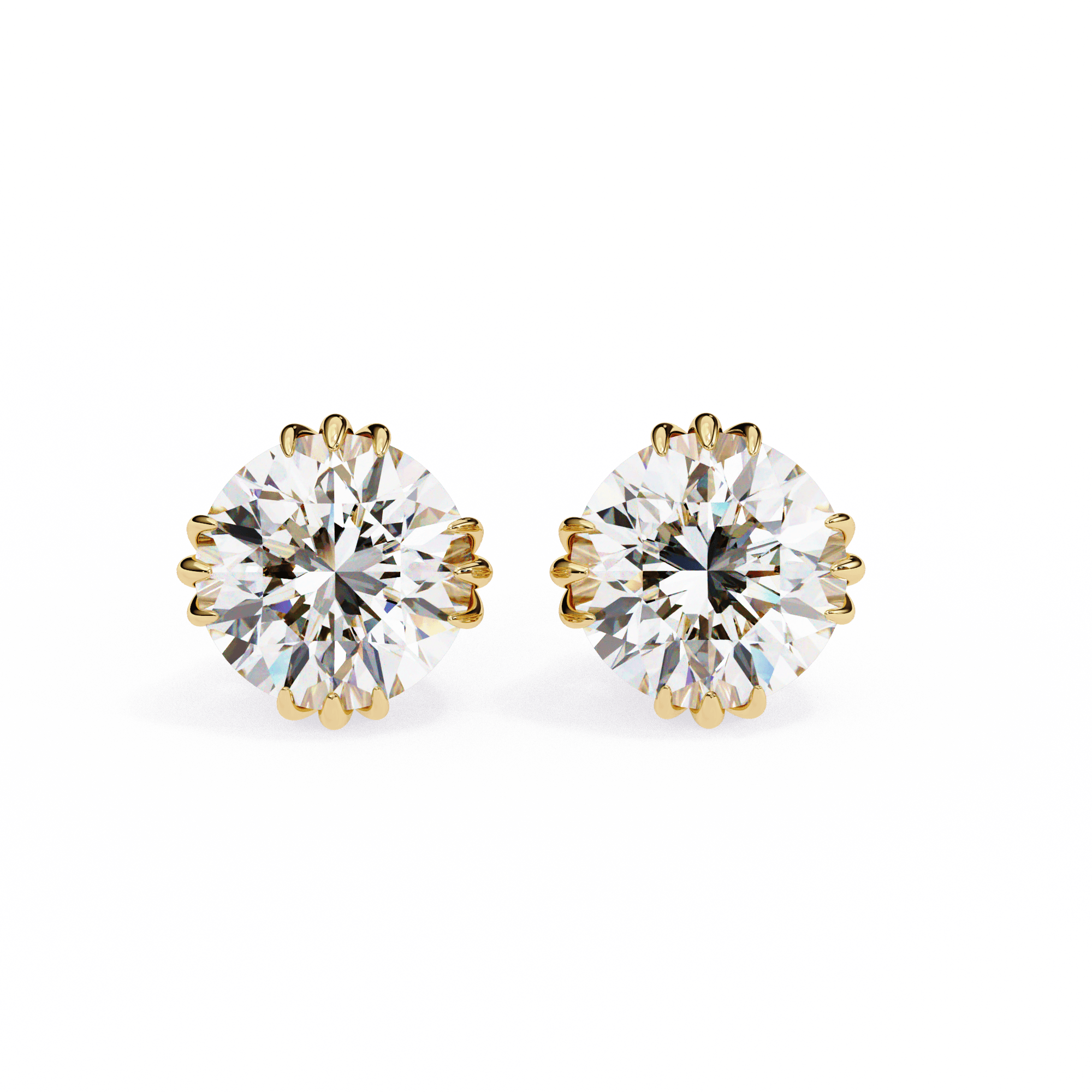 Trinity 2-carat Diamond Studs