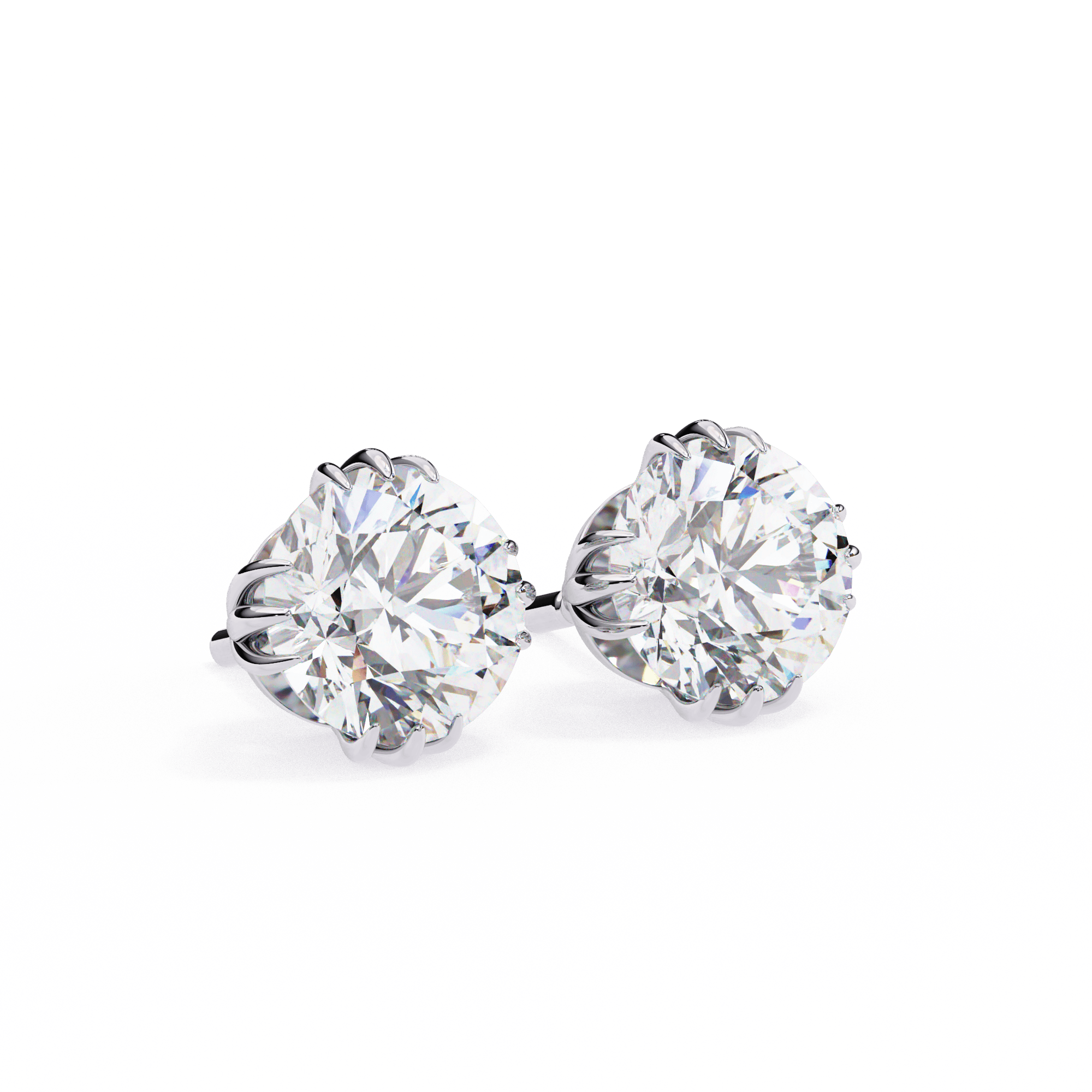 Trinity 2-carat Diamond Studs